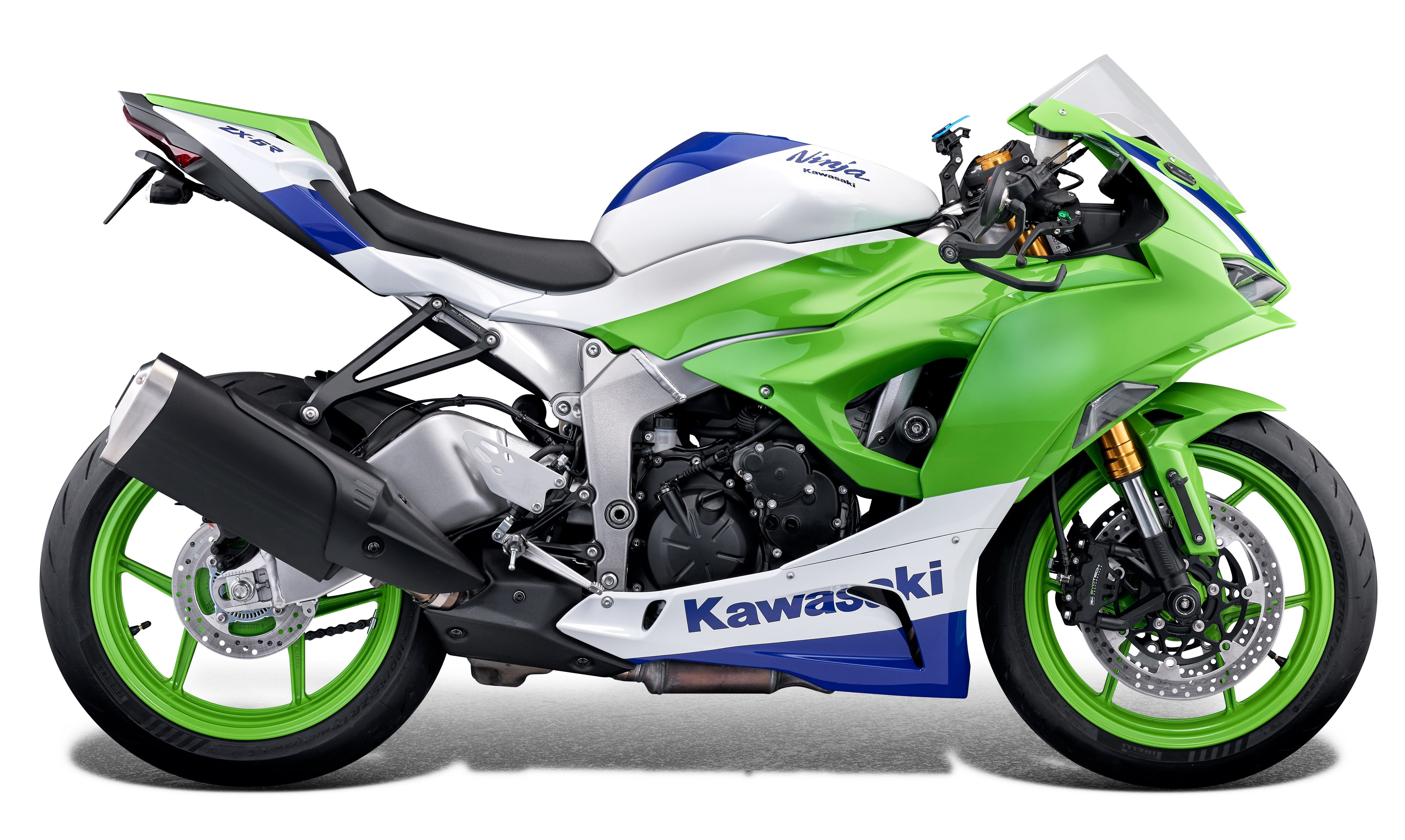 Evotech Exhaust Hanger & Pillion Footpeg Removal Kit - Kawasaki Ninja ZX-6R (2024+)