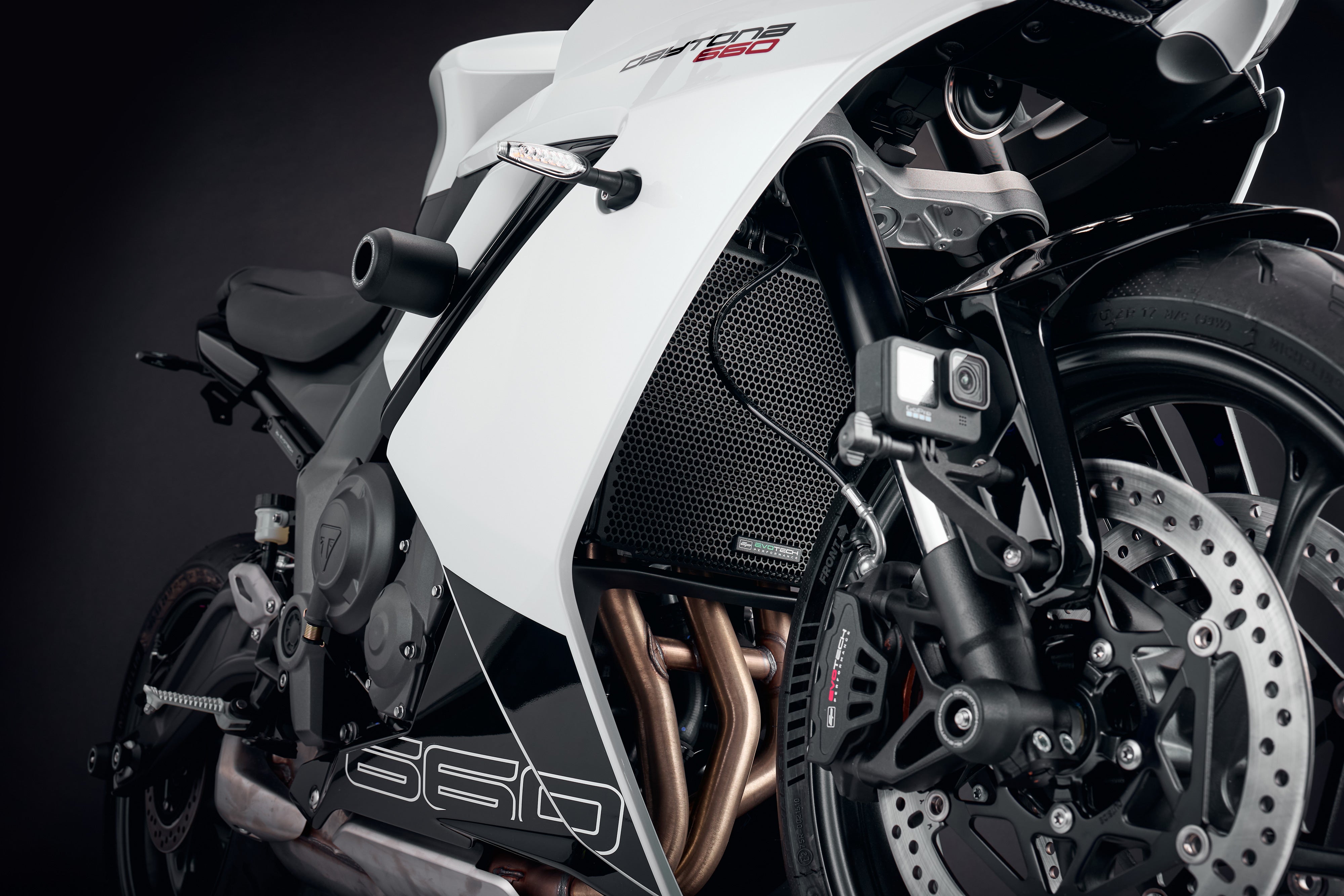 Evotech Radiator Guard - Triumph Daytona 660 (2024+)