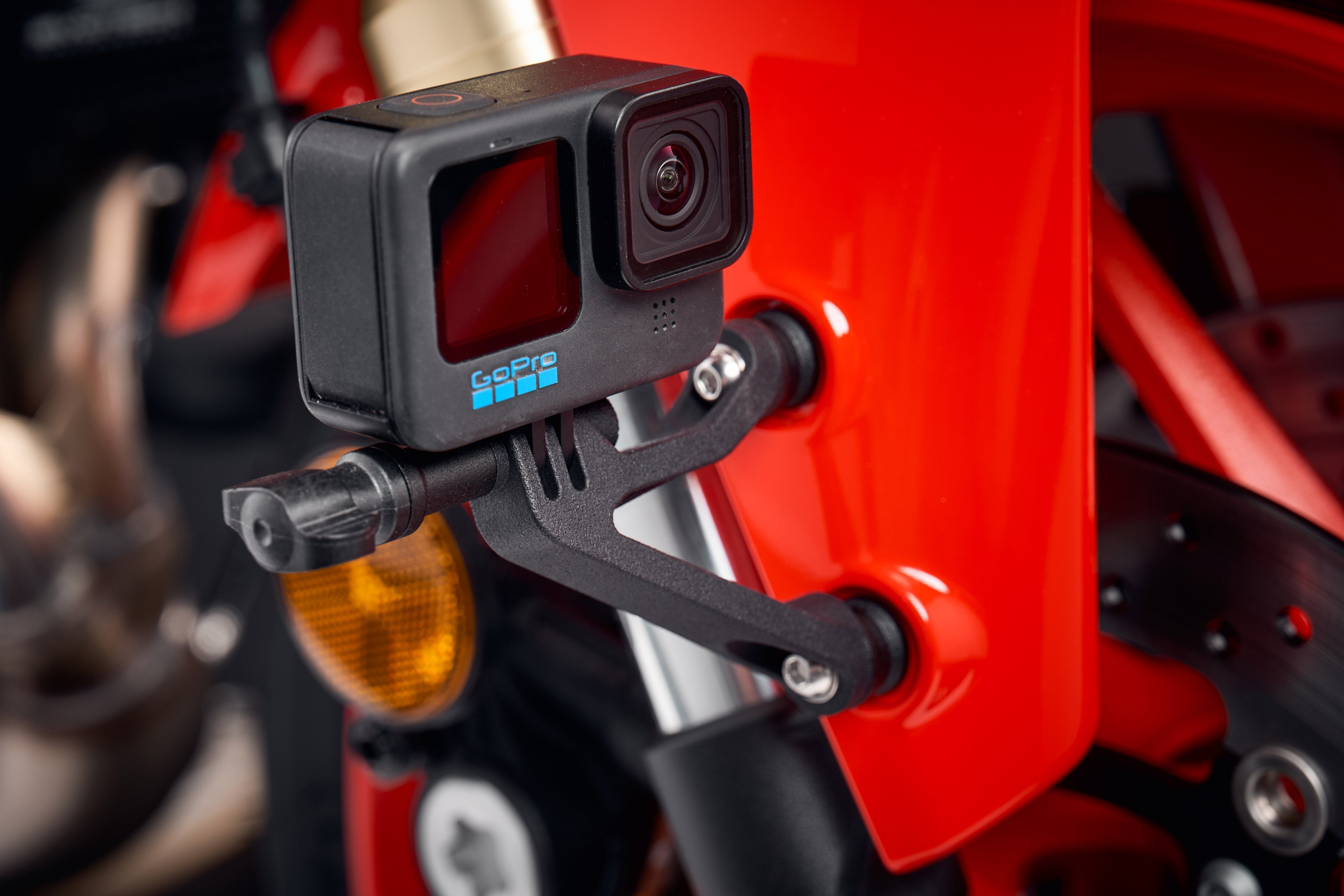 Evotech Action / Safety Camera Front Mudguard Mount - Yamaha MT-09 Sport Tracker ABS (2015-2016)