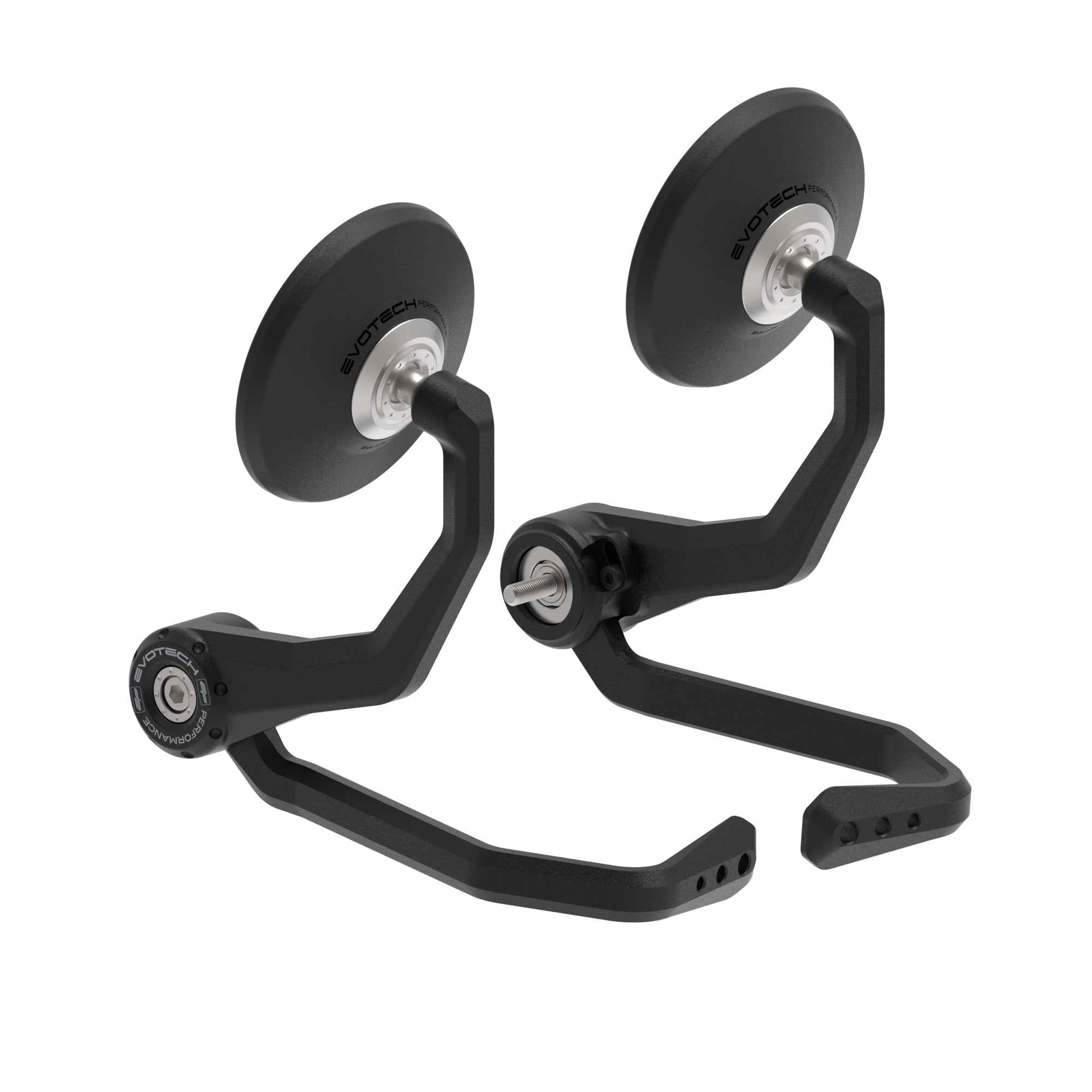 Evotech Bar End Mirrors / Brake and Clutch Protector Kit (Retro) - QJ Motor LTS 50 S (2025+)