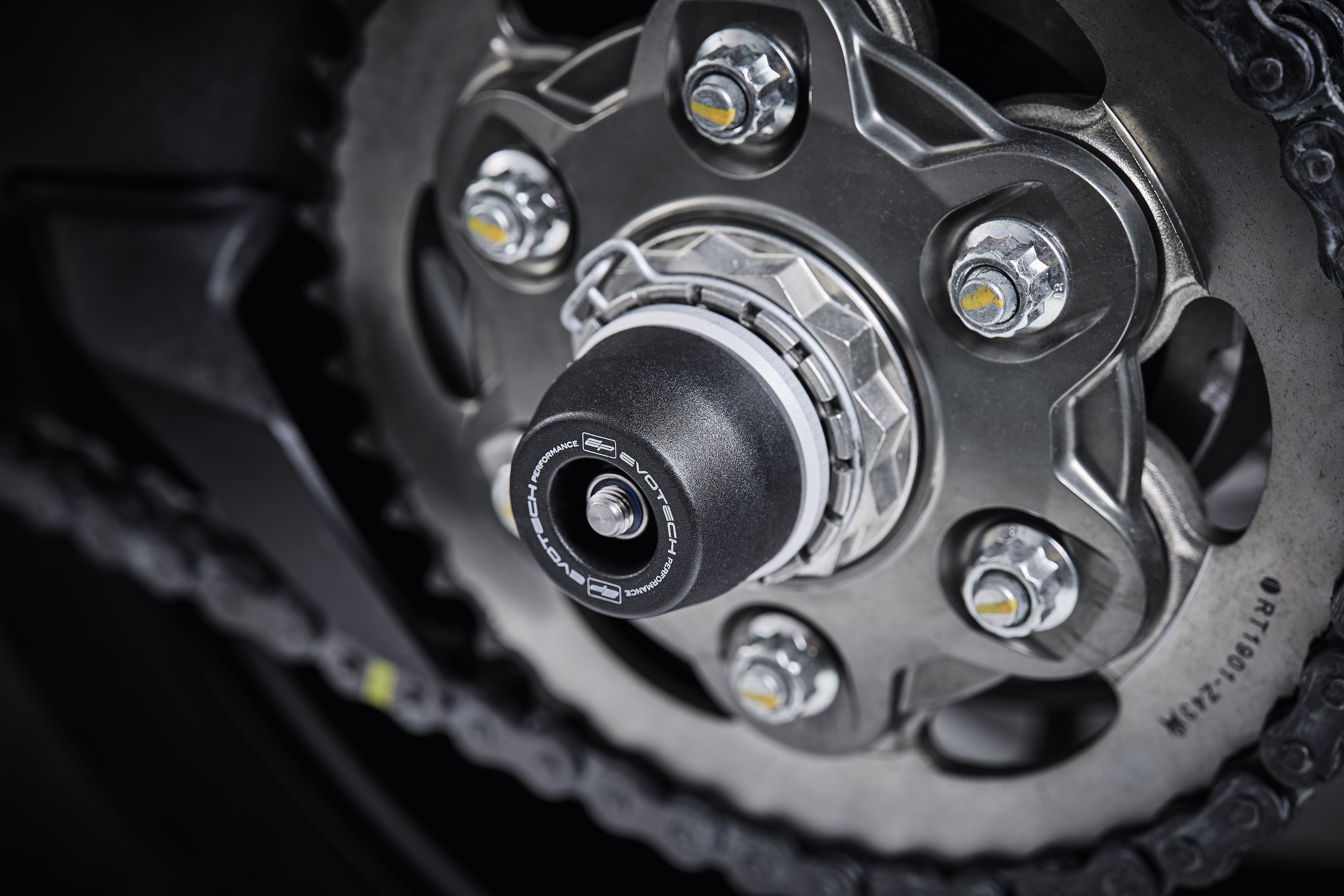Evotech Rear Spindle Bobbins - Ducati Panigale V2 Superquadro Final Edition (2025+)