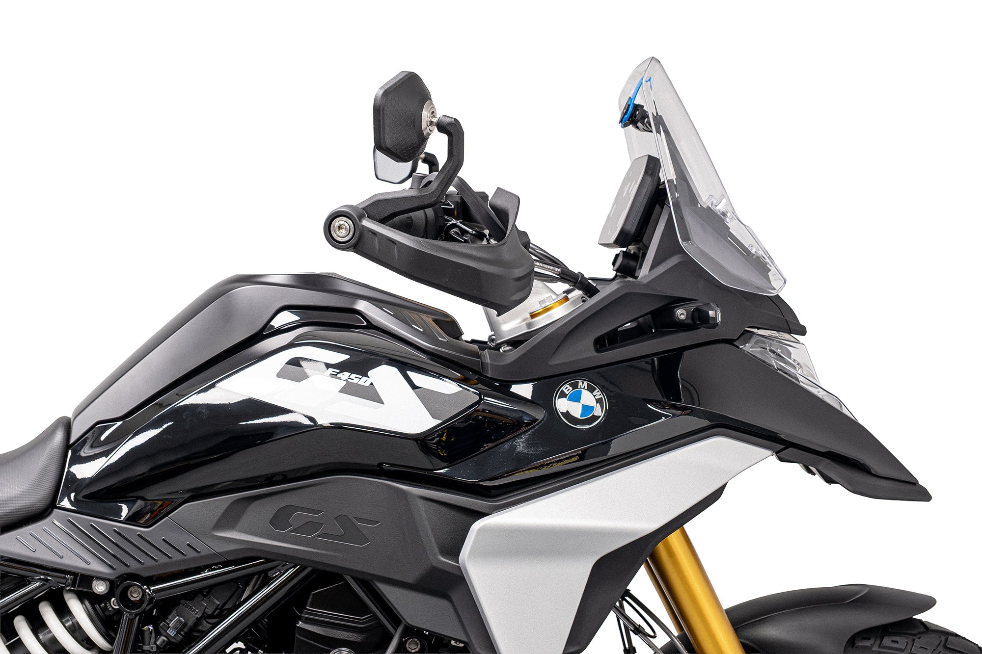 Evotech Handguard Bar End Mirrors (Sport) - BMW F 450 GS Trophy (2026+)