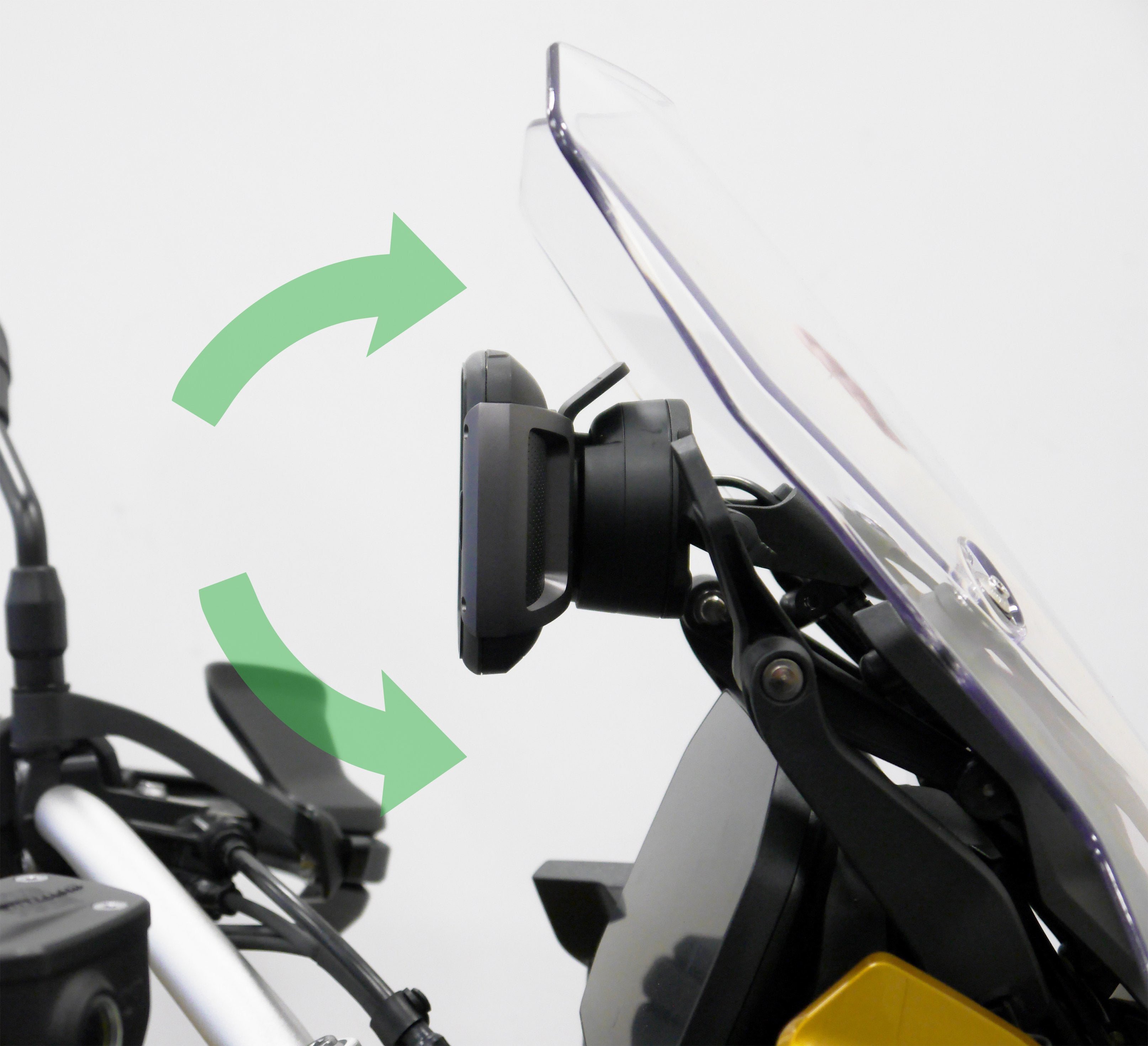 Evotech TomTom Sat Nav Upper Mount - BMW F 900 XR Triple Black (2025+)