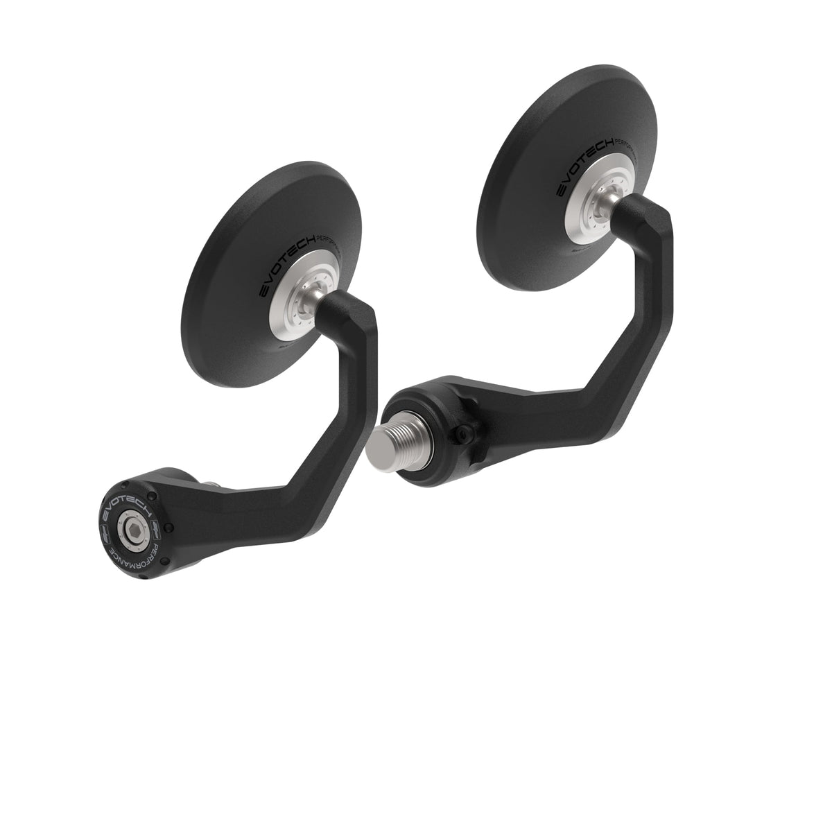 Evotech Bar End Mirrors (Retro) - QJ Motor TRX 125 (2025+)