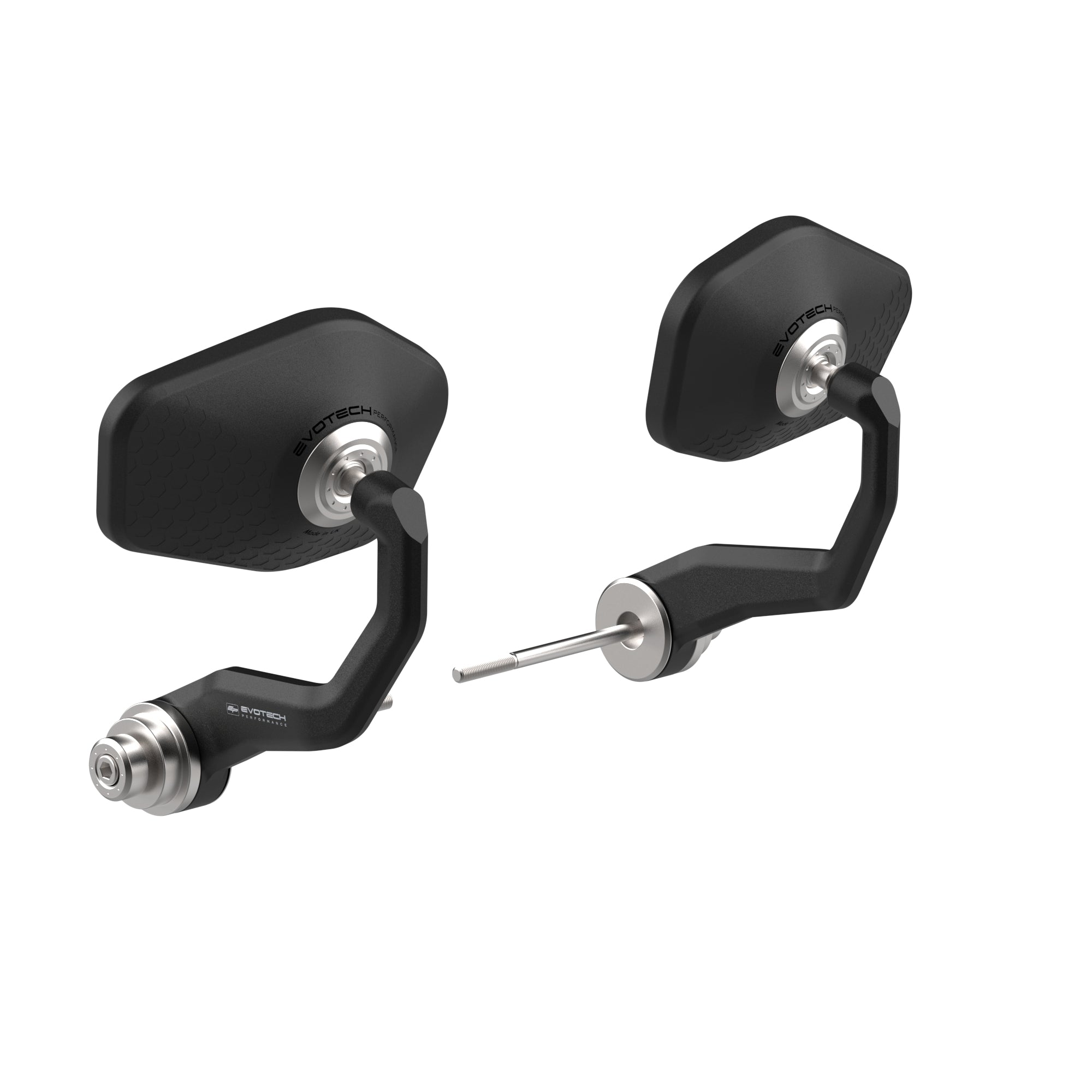 Evotech Handguard Bar End Mirrors (Sport) - Ducati DesertX (2022 - 2025)
