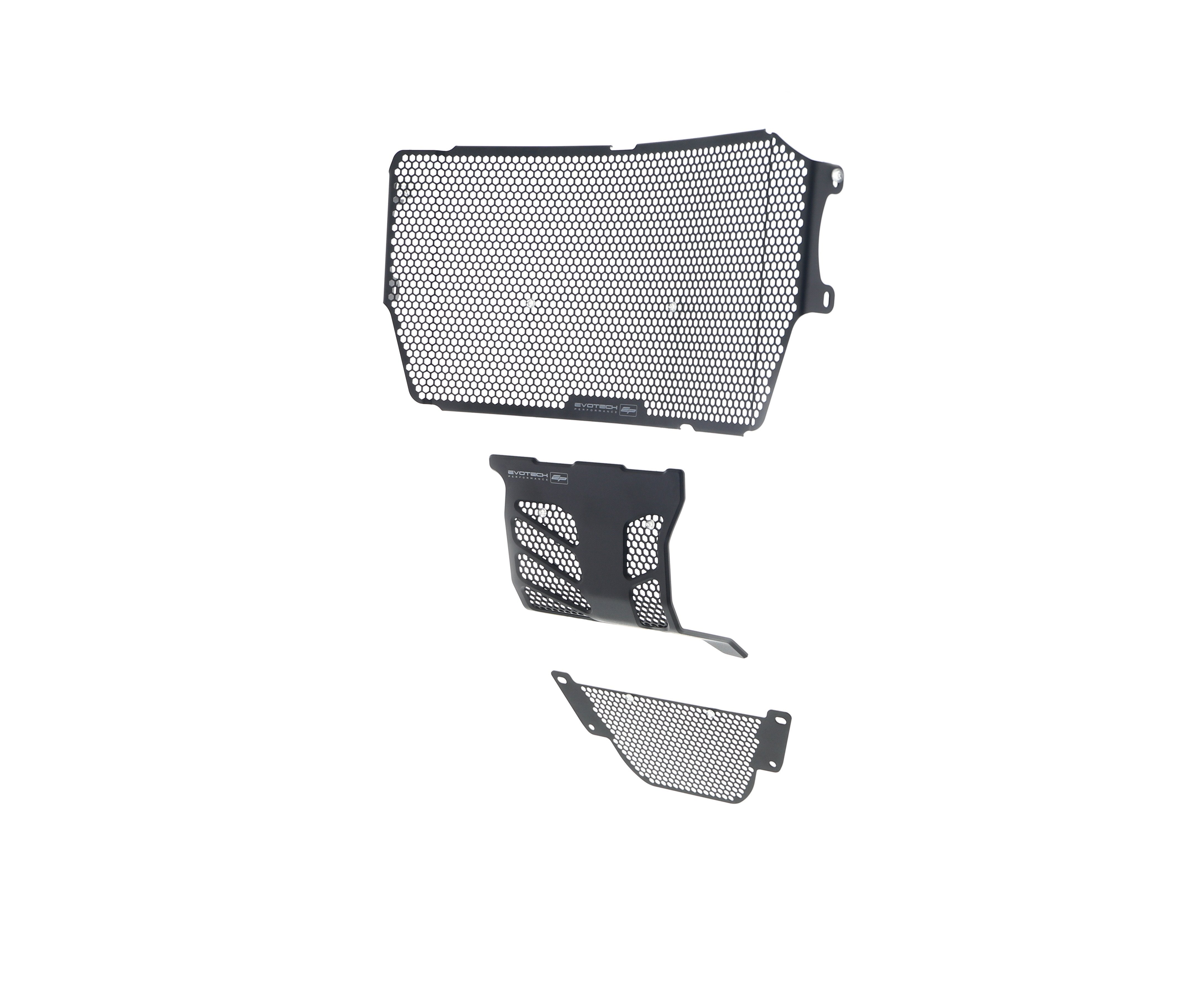 Evotech Ducati Monster 1200 Radiator Oil Cooler and Engine Guard set 2013 - 2016