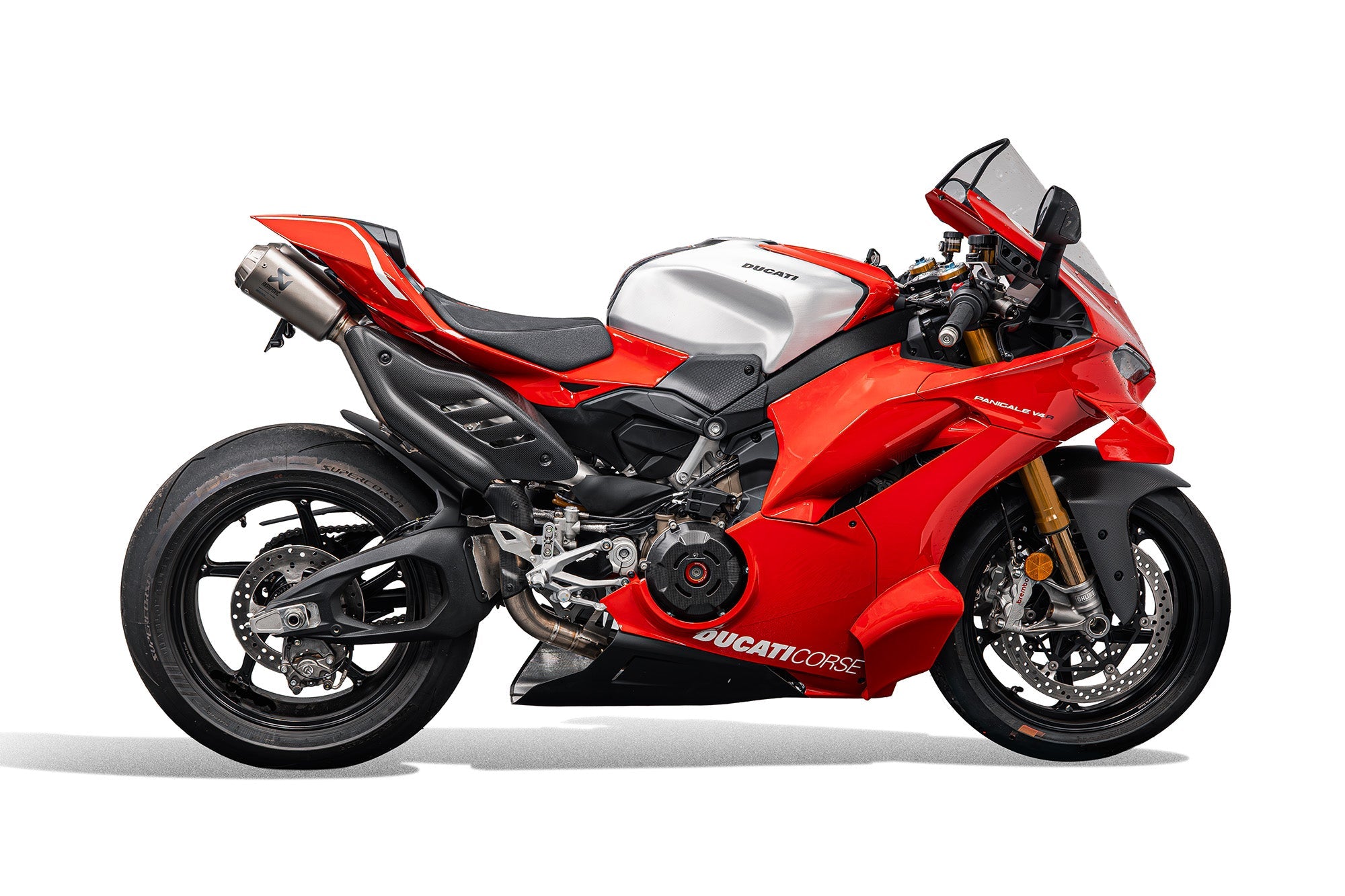 Ducati Streetfighter V4 Dynamic Tail Tidy (2025+) For Akrapovic Titanium Full Race Exhaust System