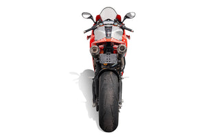 Ducati Streetfighter V4 Dynamic Tail Tidy (2025+) with V1 Indicators For Akrapovic Titanium Full Race Exhaust System
