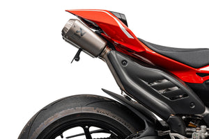 Ducati Streetfighter V4 Dynamic Tail Tidy (2025+) with V1 Indicators For Akrapovic Titanium Full Race Exhaust System