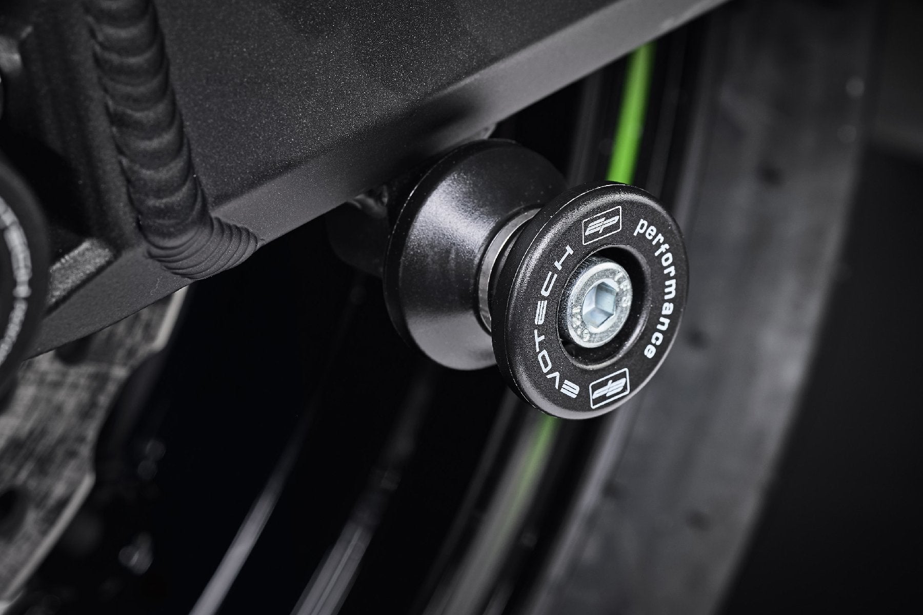 Evotech Paddock Stand Bobbins - Kawasaki Z900 SE (2022 - 2024)