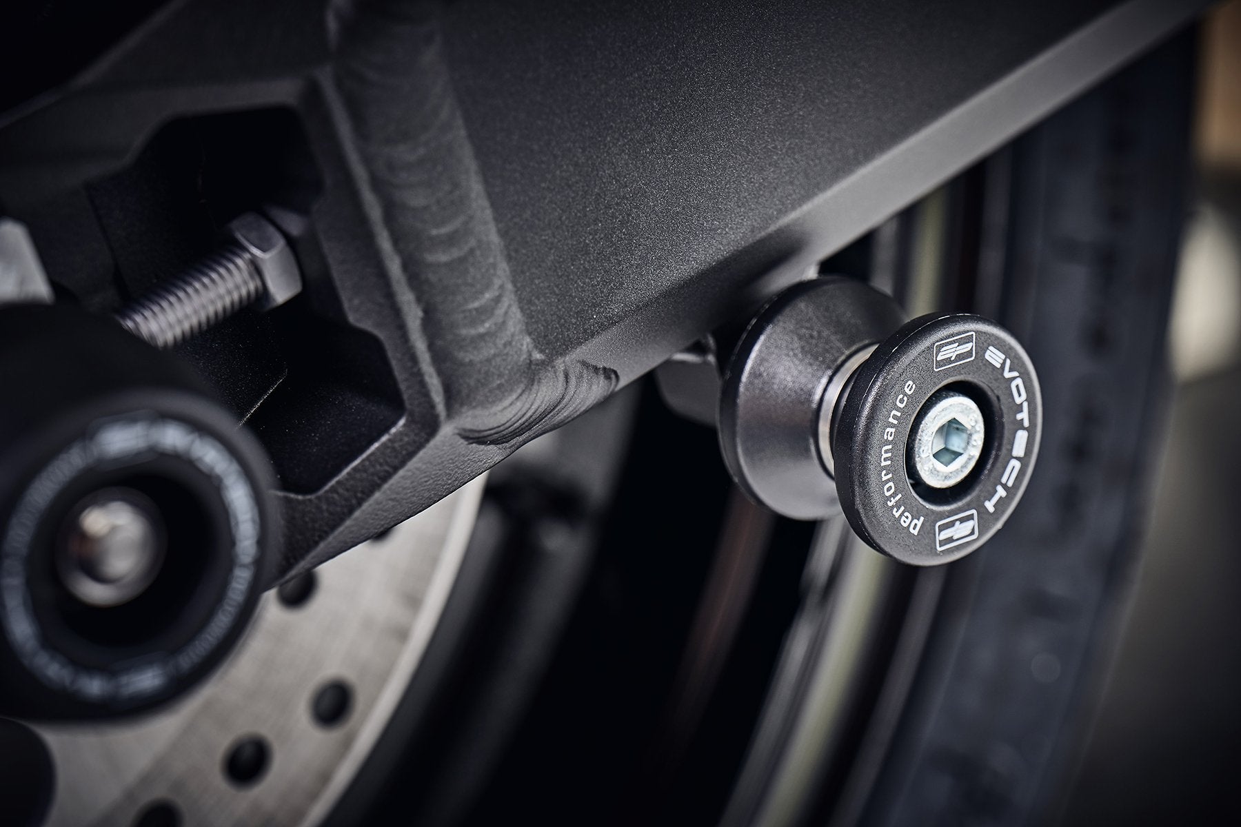 Evotech Paddock Stand Bobbins - Kawasaki Z900RS Café Performance (2018-2020)