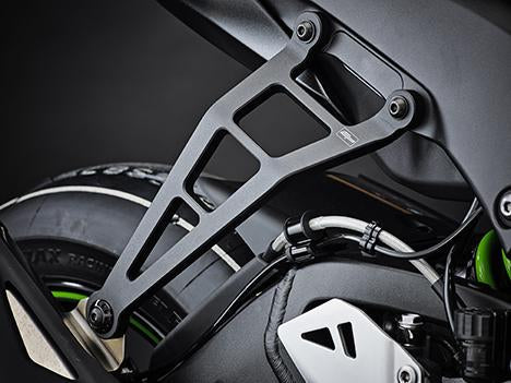 Evotech Kawasaki Ninja ZX-10R Performance Exhaust Hanger & Pillion Footpeg Removal Kit (2021 - 2025)