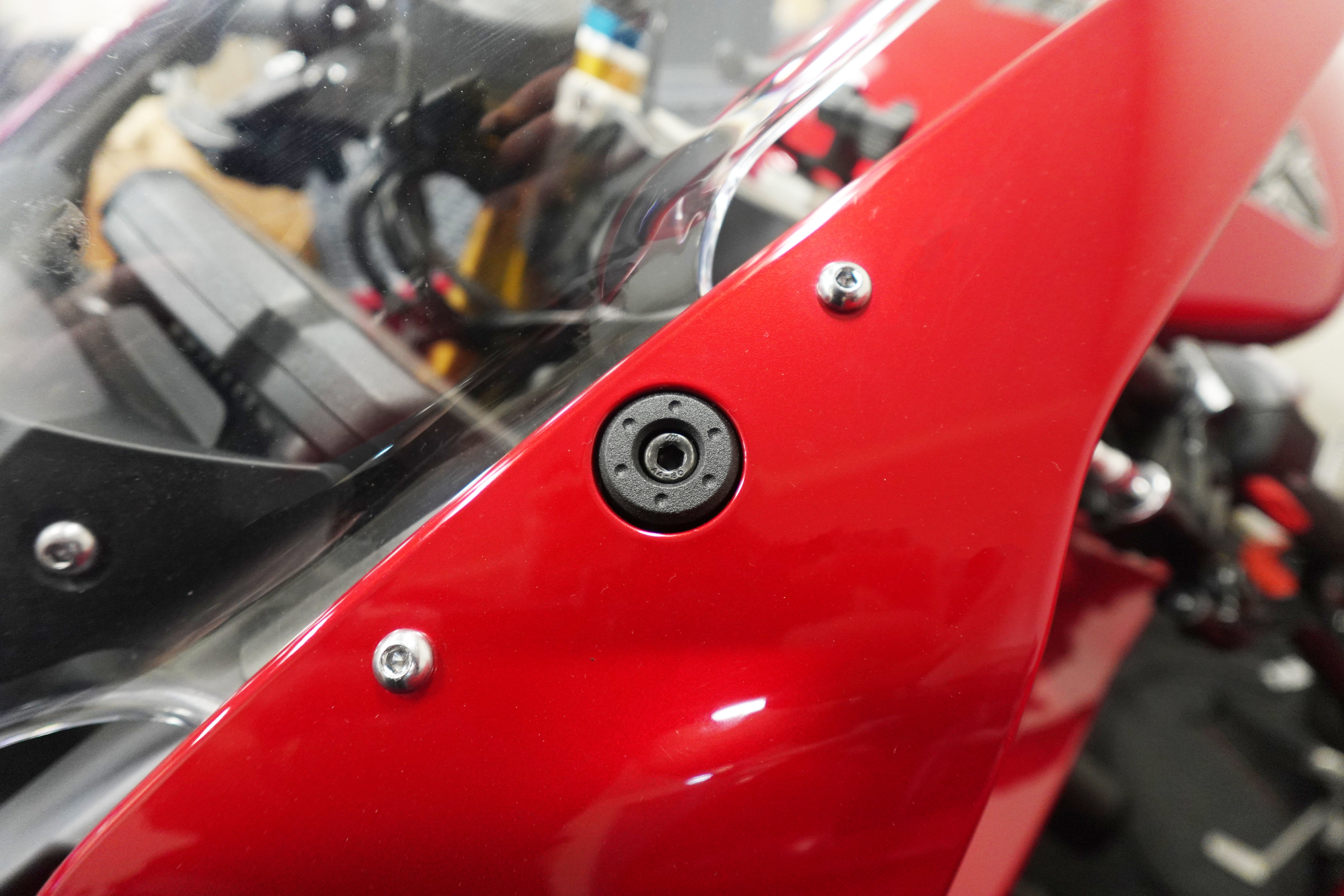 Evotech Mirror Blanking Plates - Triumph Speed Triple 1200 RR (2022+)