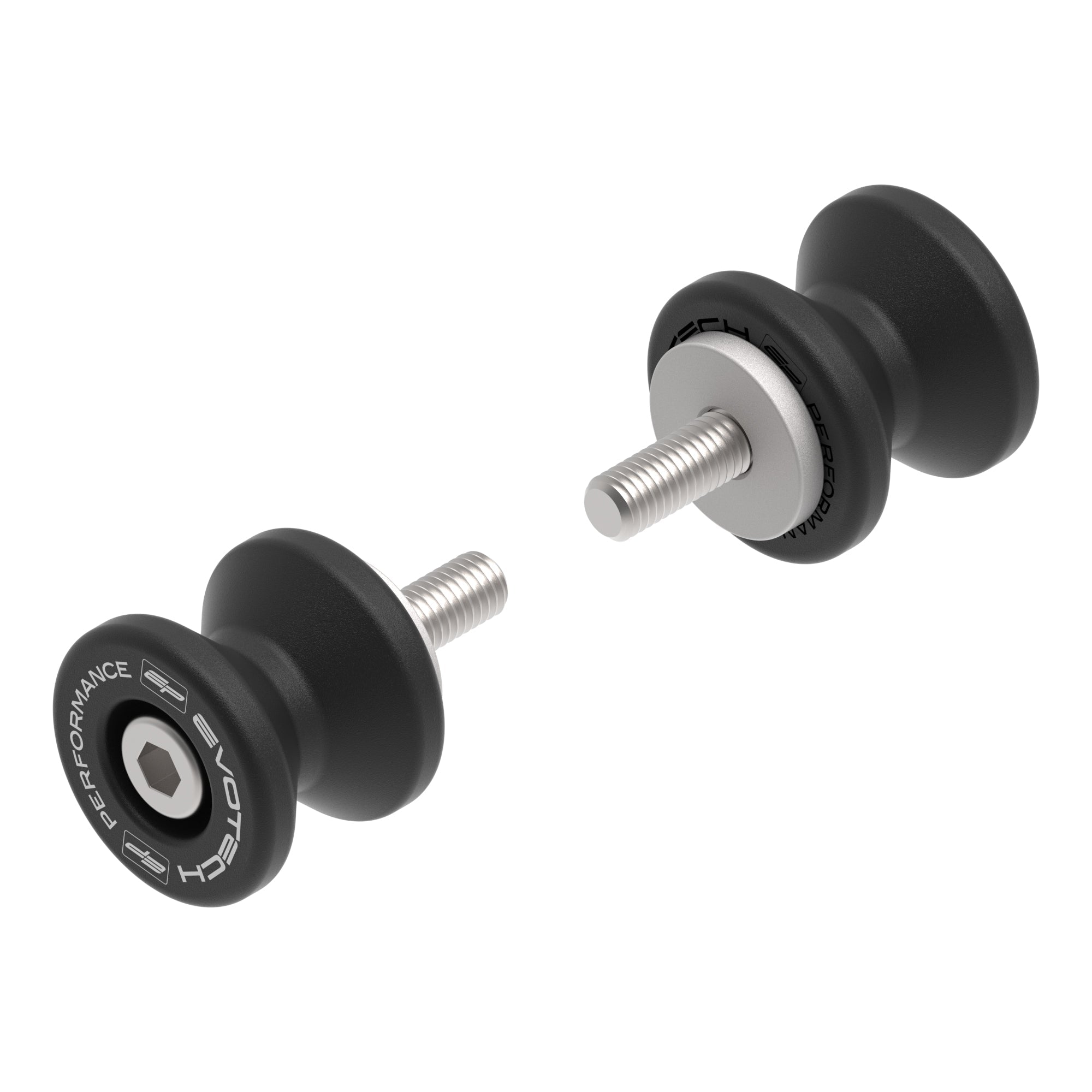 Evotech Paddock Stand Bobbins - Triumph Trident 660 Triple Tribute Edition (2024+)