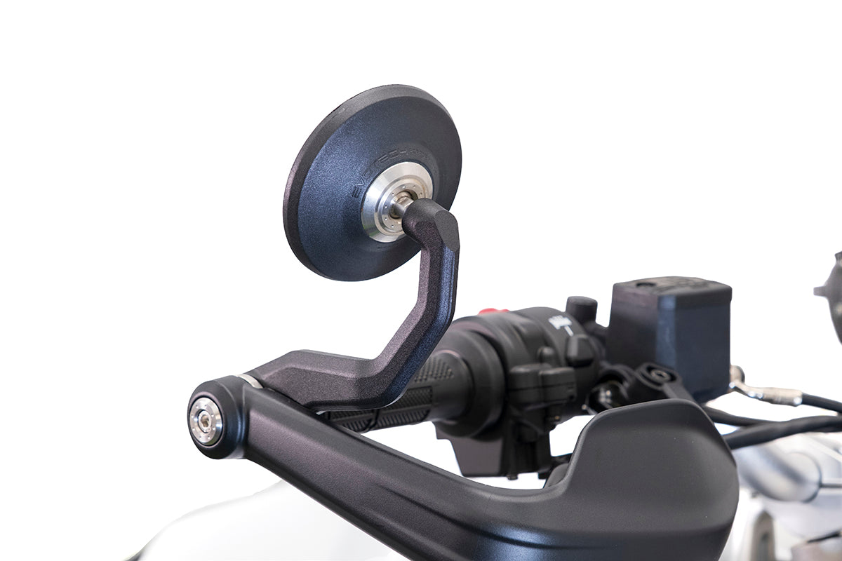 Evotech Handguard Bar End Mirrors (Retro) - Ducati DesertX Rally (2024 - 2025)