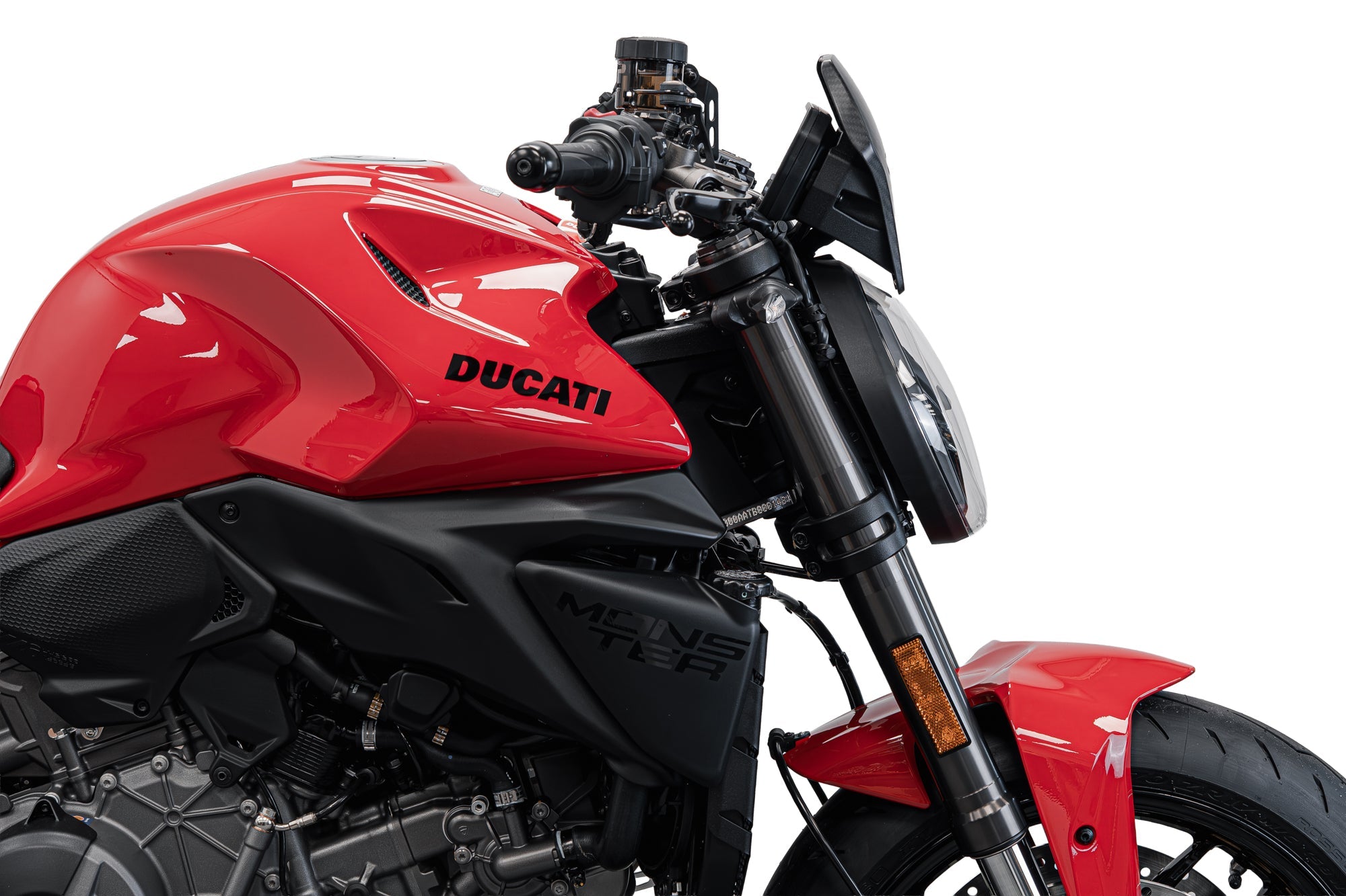 Evotech Fly Screen - Ducati Monster V2 (2026+) (Carbon Fibre)
