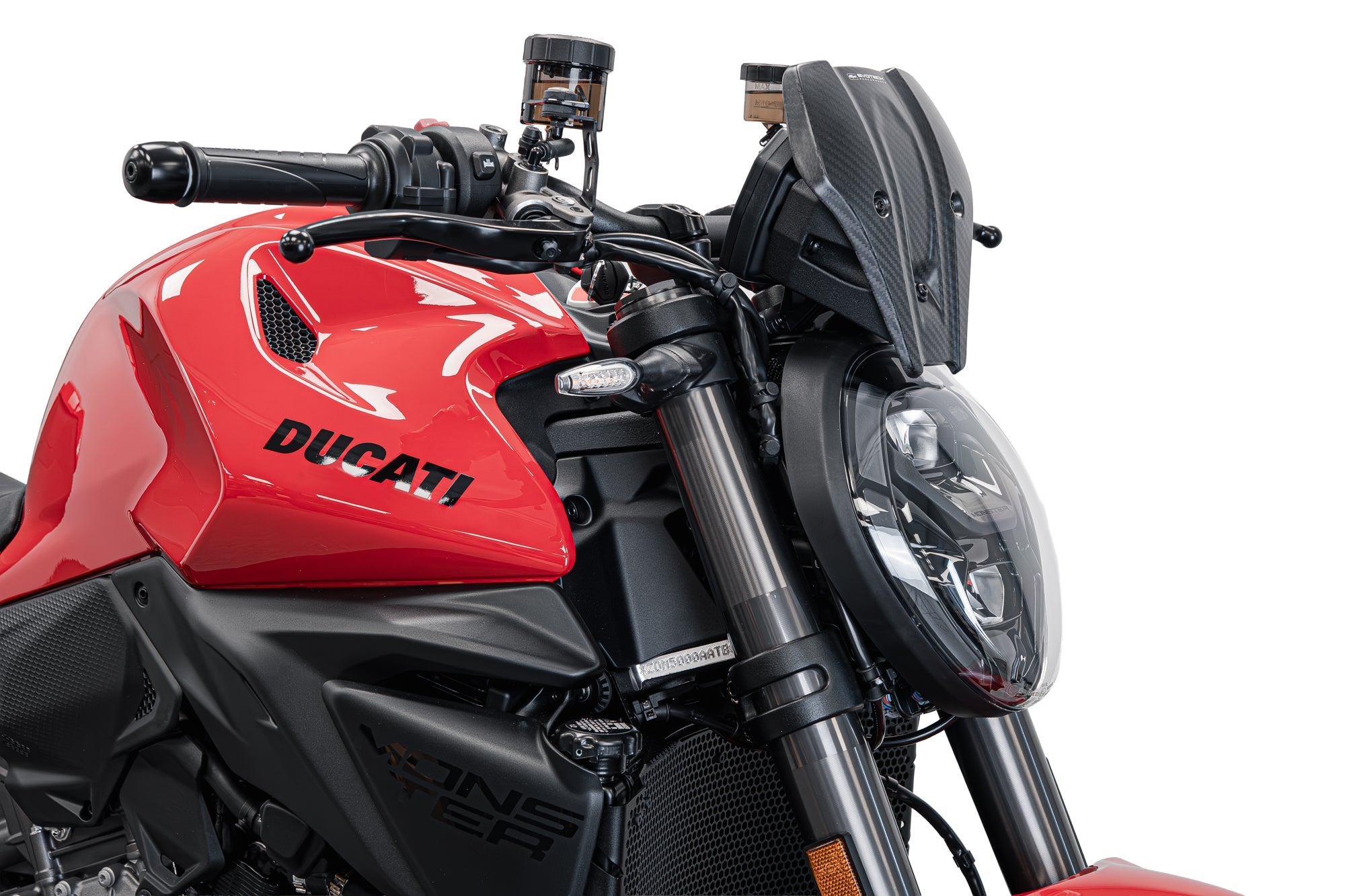 Evotech Fly Screen - Ducati Monster V2 (2026+) (Carbon Fibre)