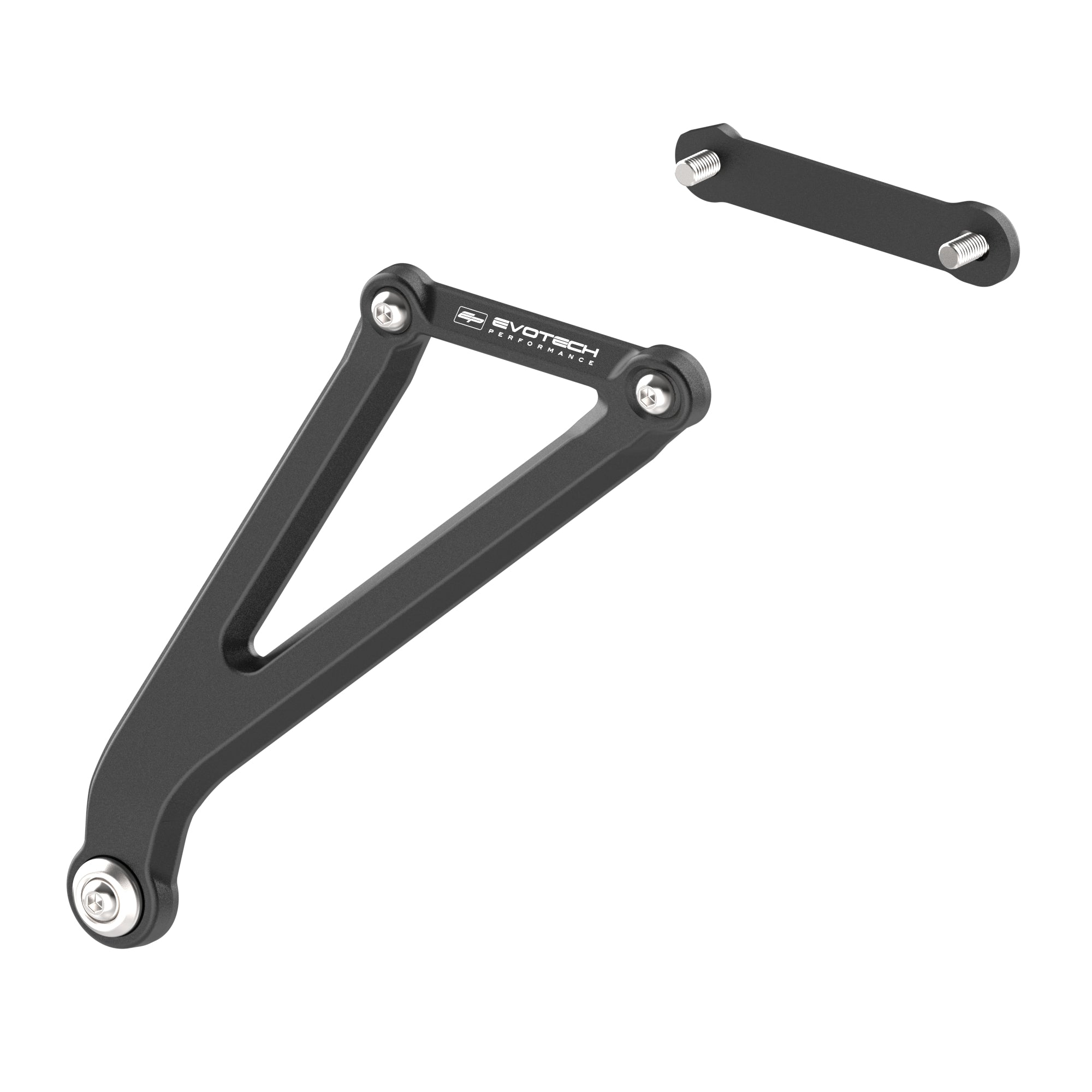Evotech Exhaust Hanger & Pillion Footpeg Removal Kit - Kawasaki Ninja ZX-6R (2024+)