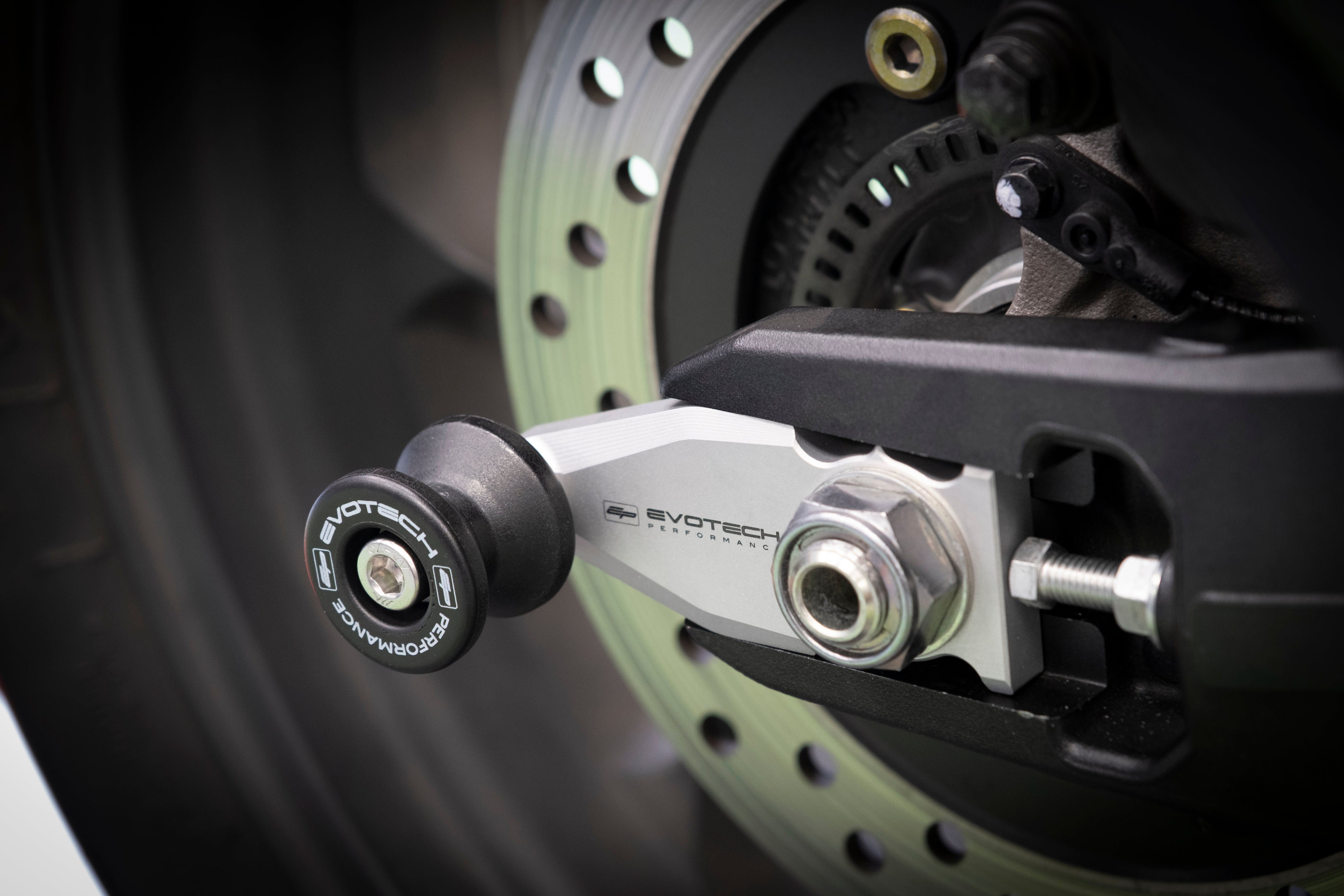 Evotech Paddock Stand Chain Adjuster Blocks - Honda CB650R (2024+)