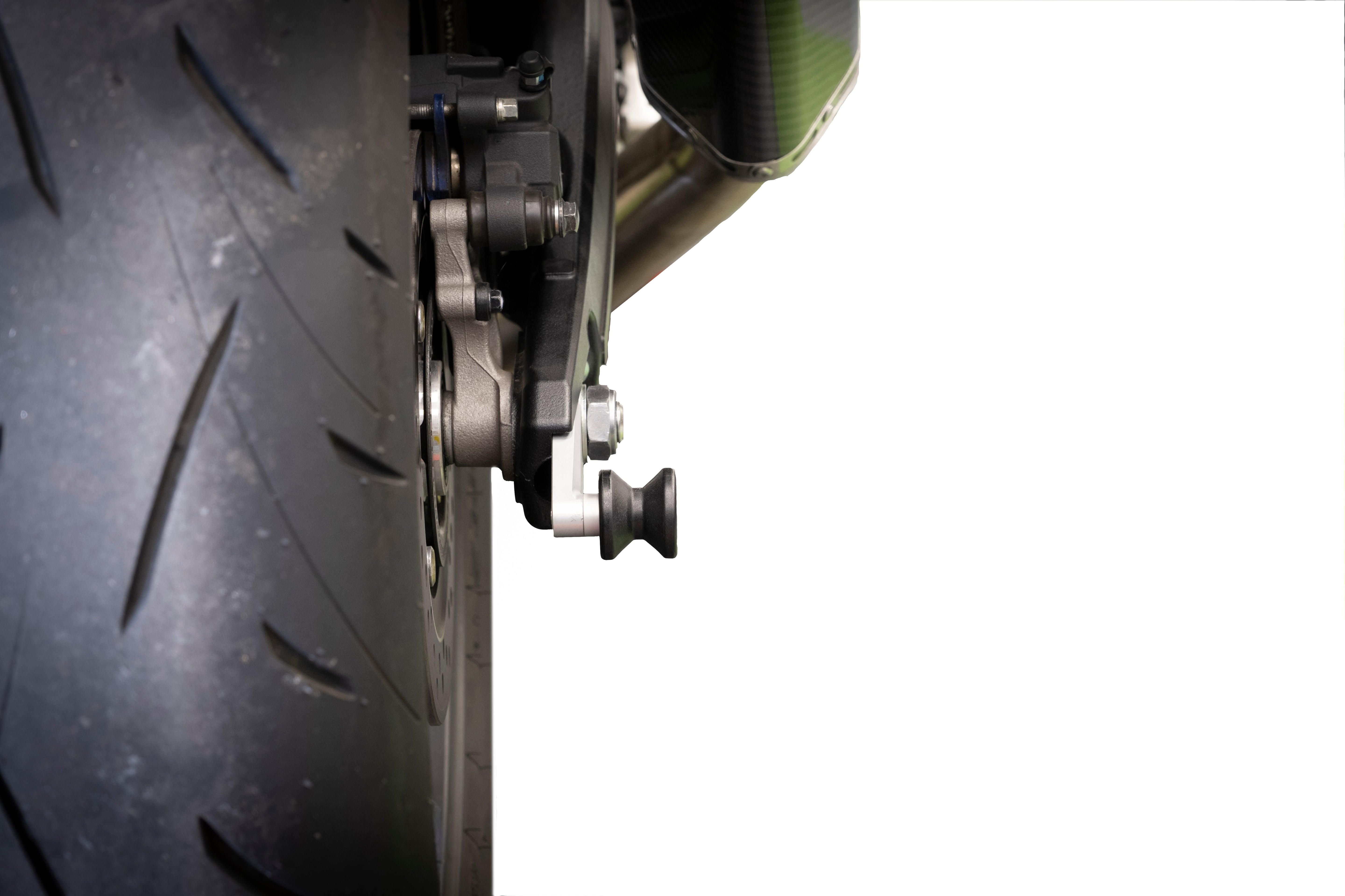 Evotech Paddock Stand Chain Adjuster Blocks - Honda CBR650R (2024+)