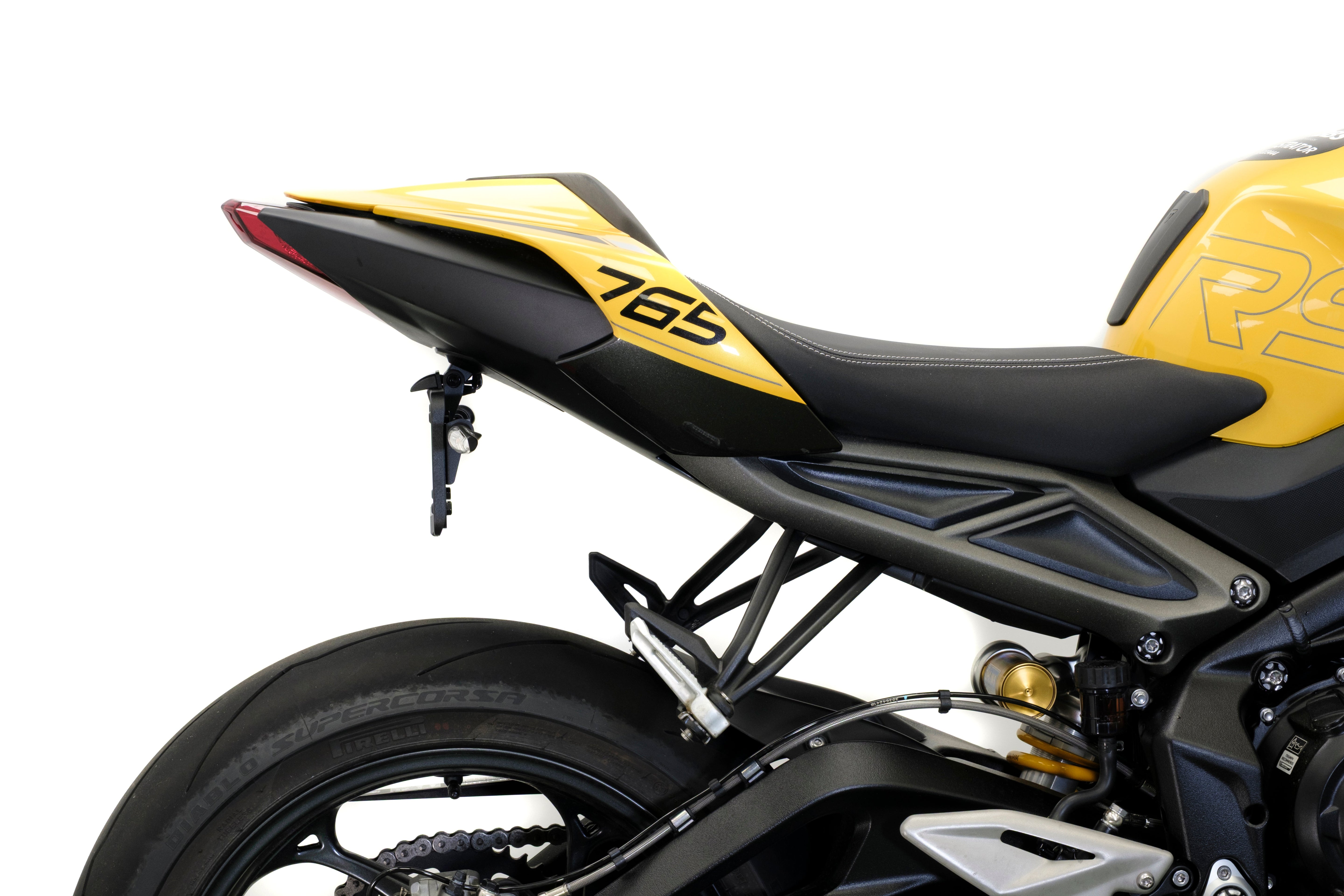 Evotech Dynamic Tail Tidy Including Indicators - Triumph Street Triple S (2017 - 2019)