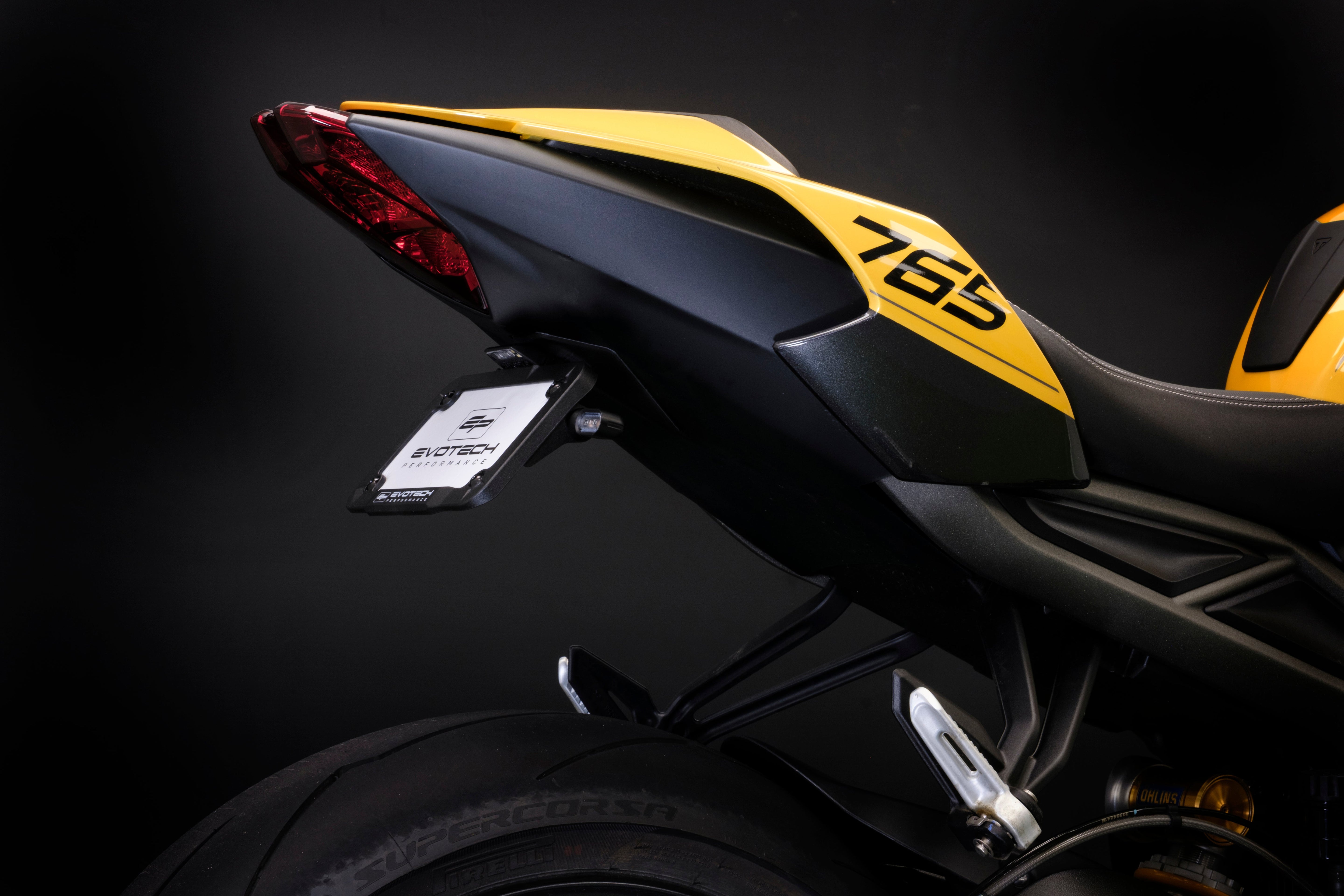 Evotech Dynamic Tail Tidy Including V1 Indicators - Triumph Street Triple 765 RX (2026)