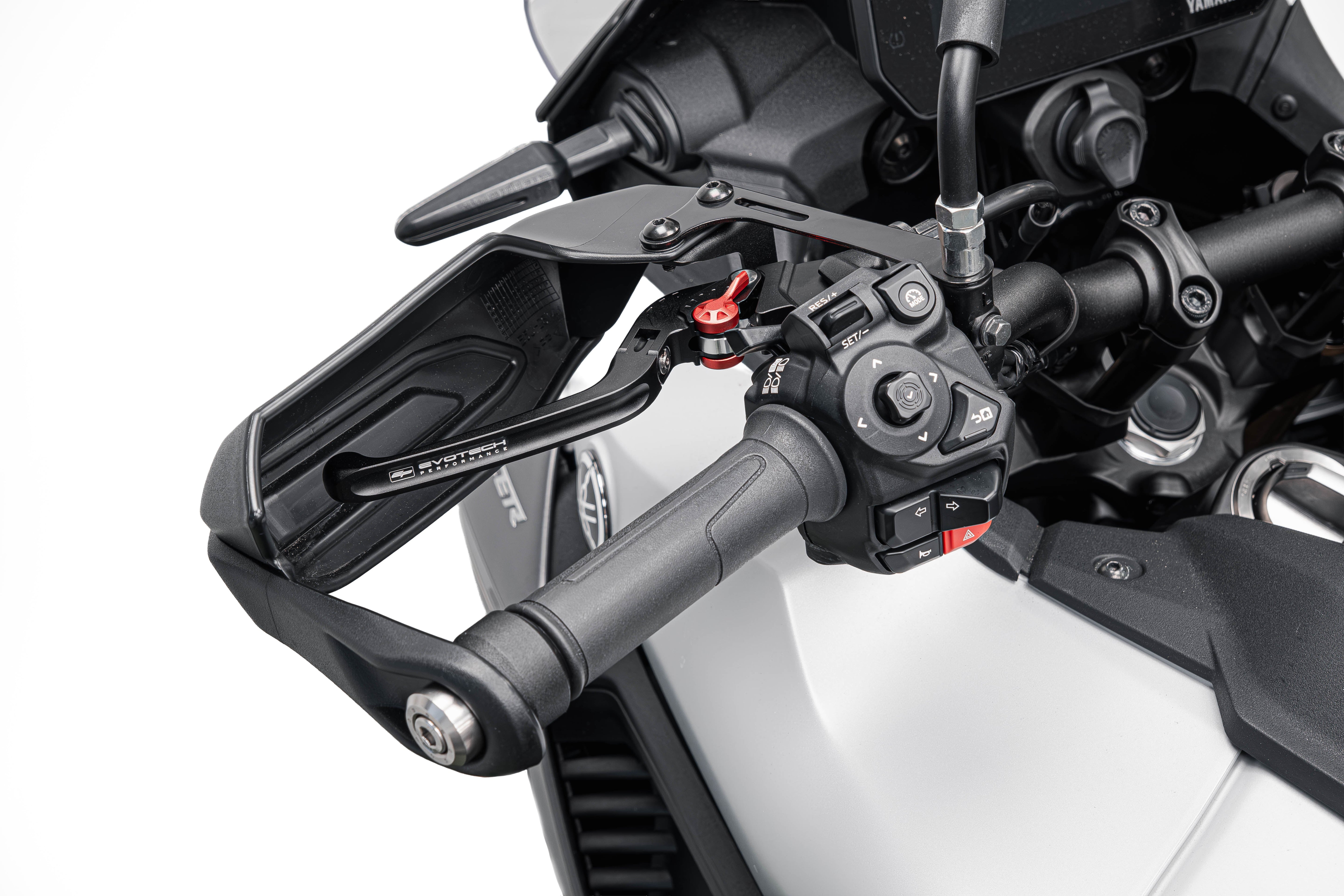 Evotech Evo Folding Clutch and Short Brake Lever Set - Yamaha Tracer 9 GT (2025+)