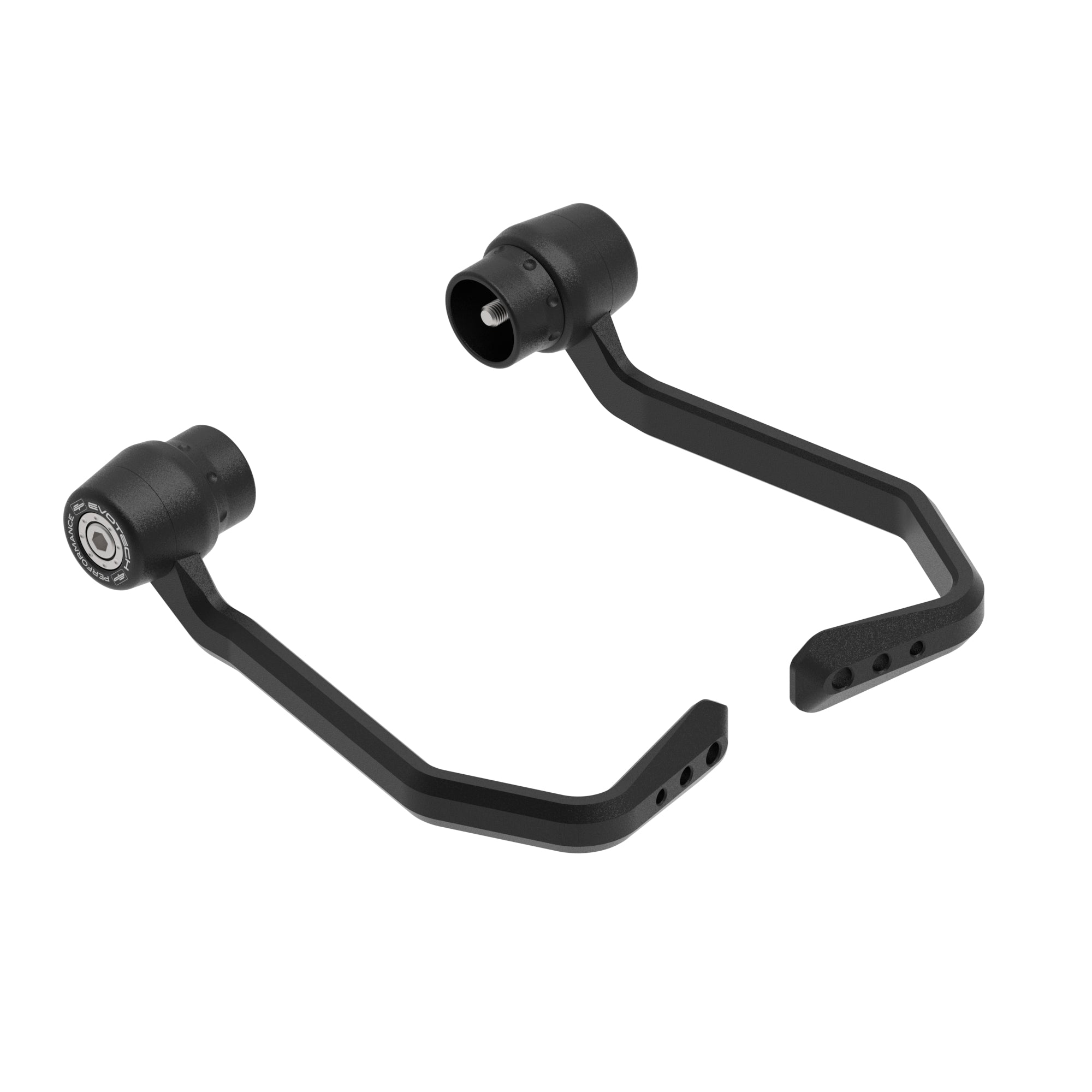 Evotech Brake And Clutch Lever Protector Kit (Race) - Triumph Bonneville T100 Black (2017 - 2025)