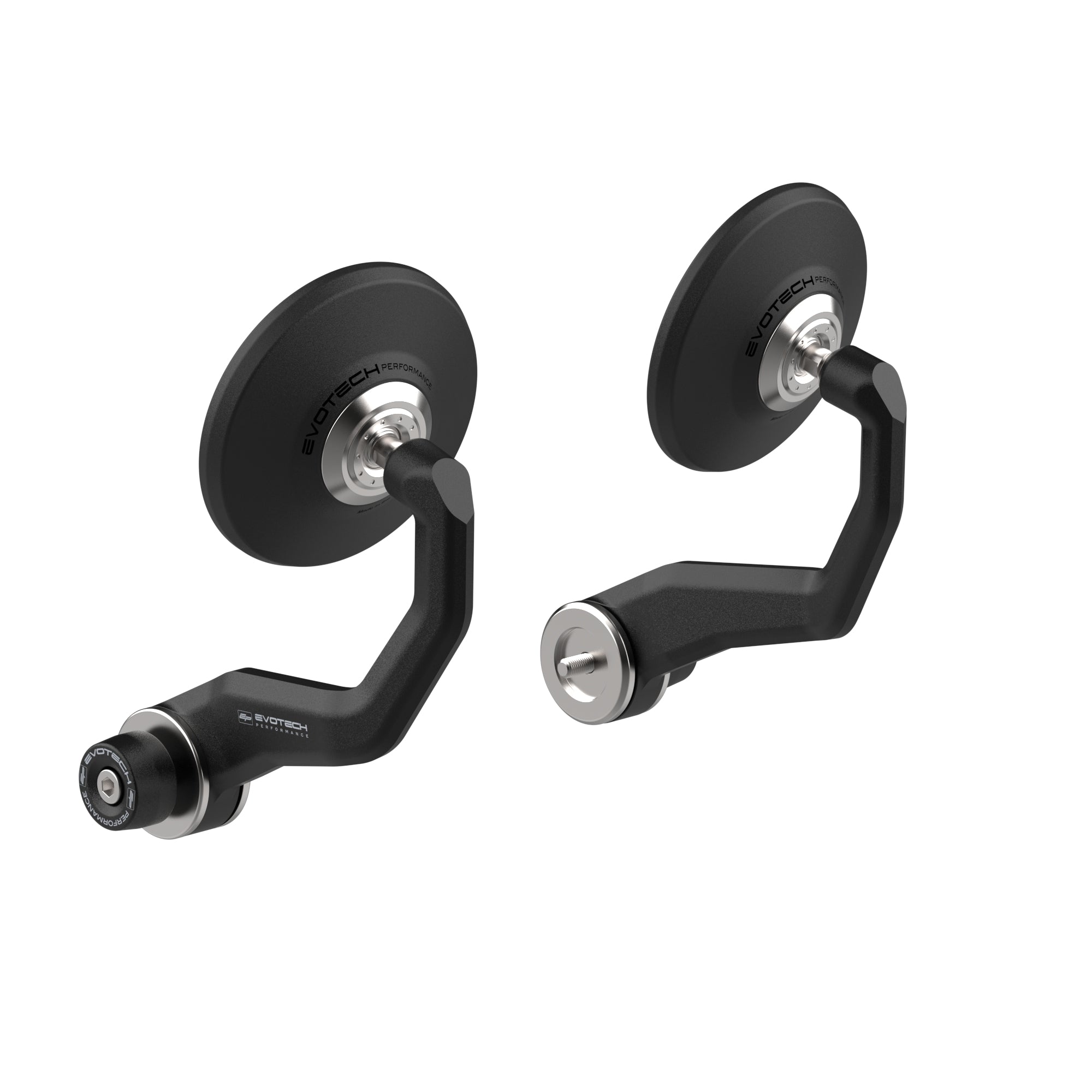 Evotech Handguard Bar End Mirrors (Retro) - Triumph Tiger 900 Rally Pro (2024+)
