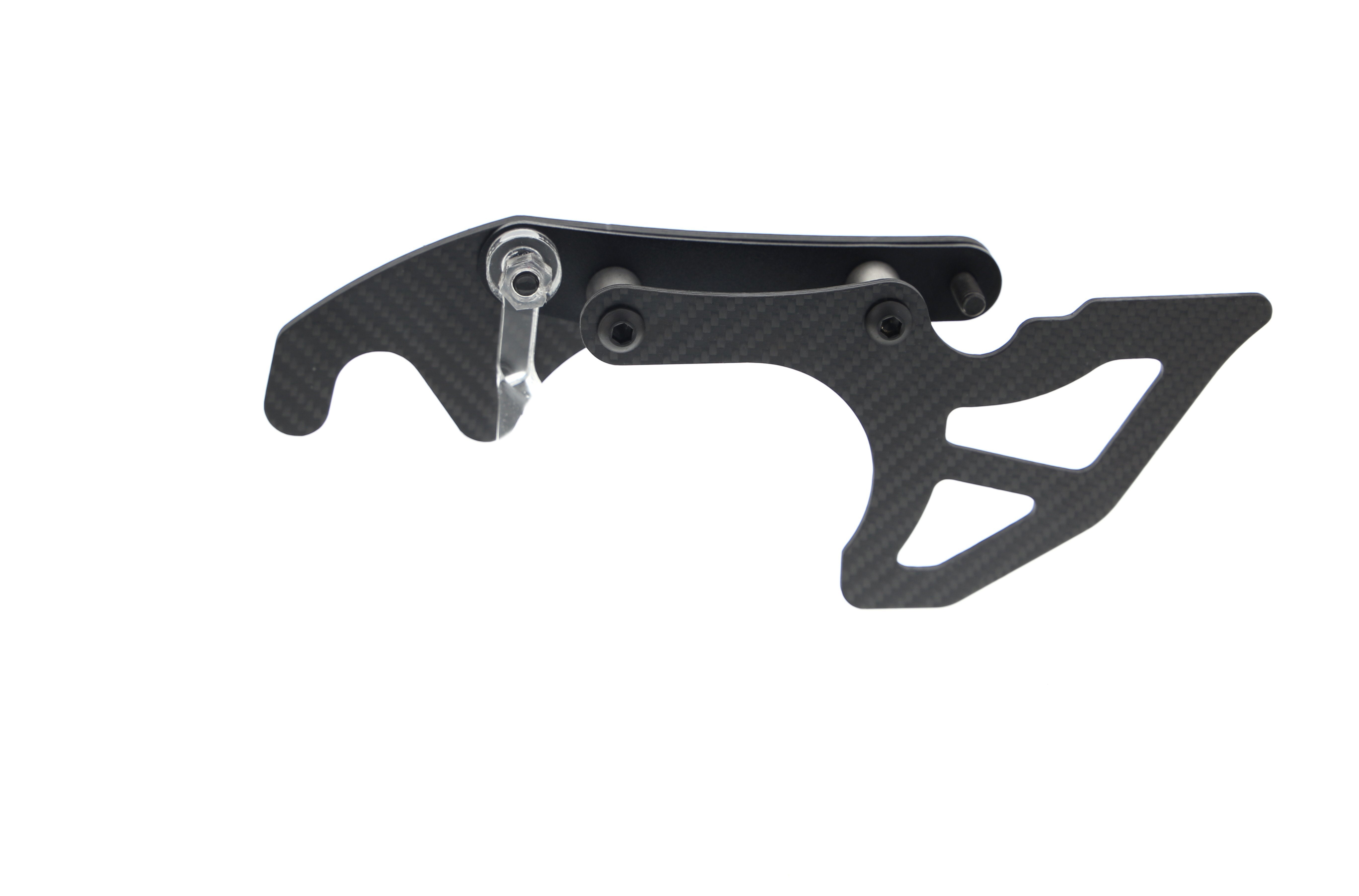 Evotech Carbon Fibre Toe Guard / GP Style Paddock Stand Plates - Yamaha YZF-R9 (2025+)