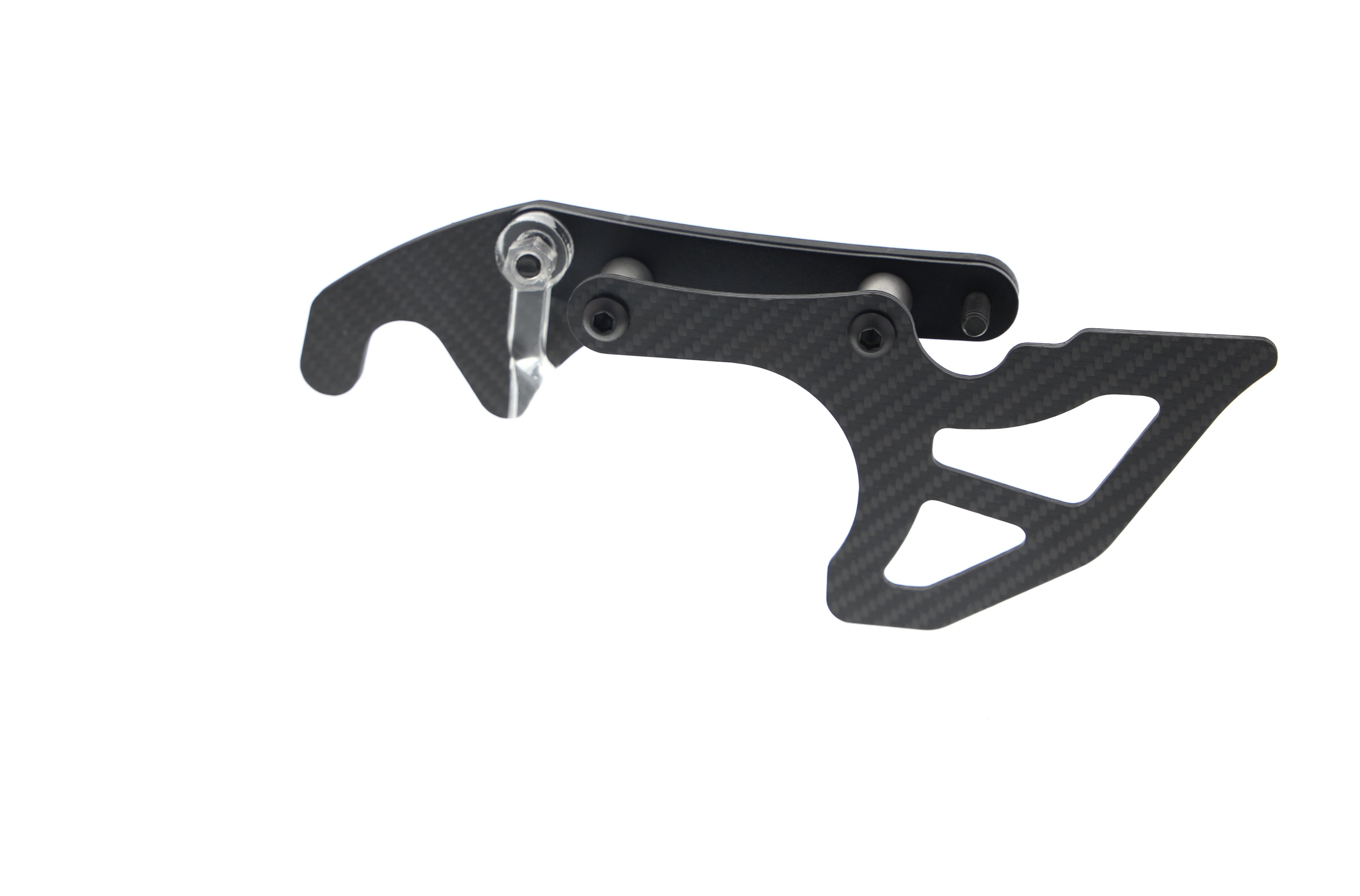 Evotech Carbon Fibre Toe Guard / GP Style Paddock Stand Plates - Yamaha YZF-R9 (2025+)