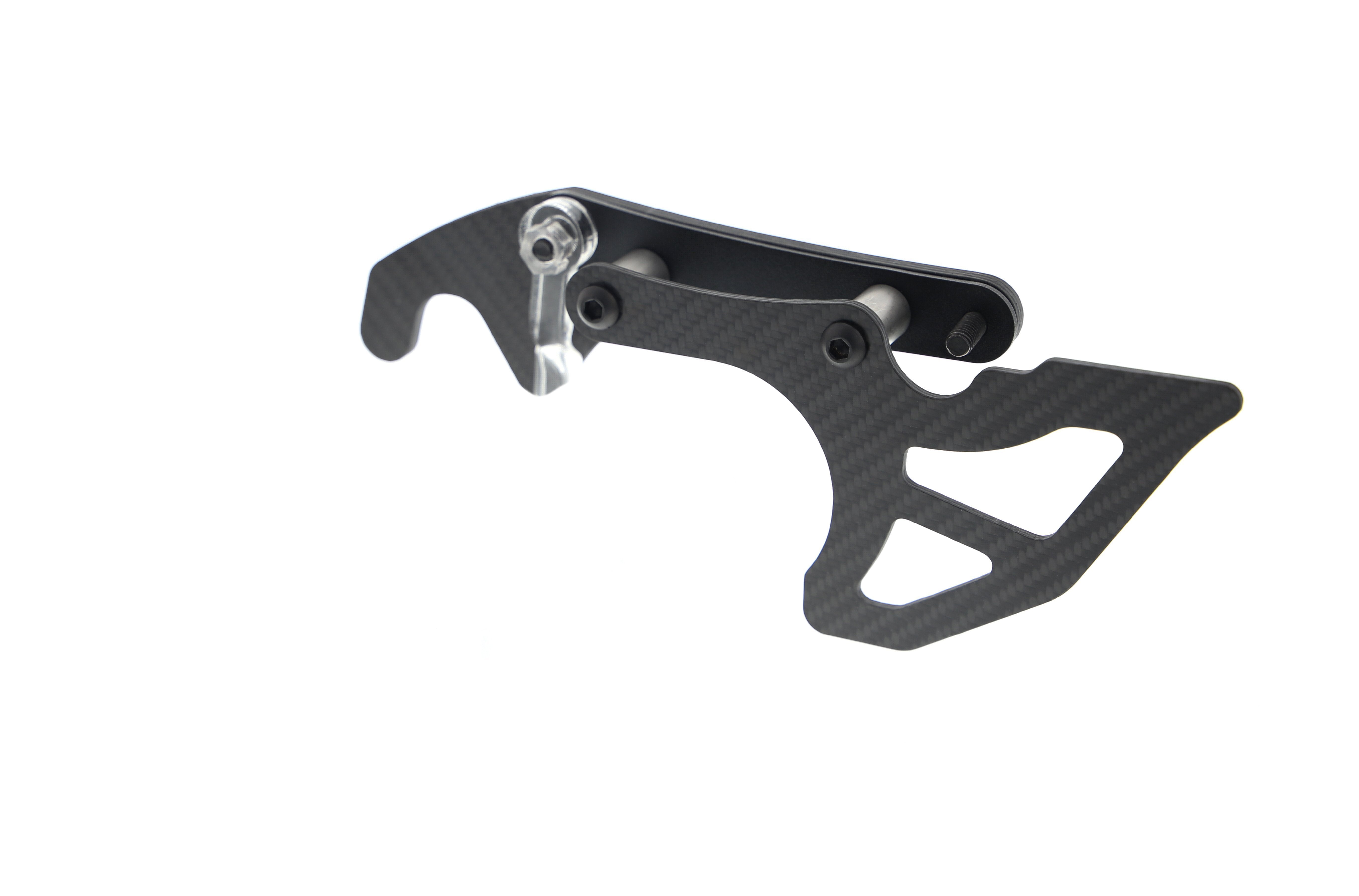 Evotech Carbon Fibre Toe Guard / GP Style Paddock Stand Plates - Yamaha YZF-R7 (2026+)