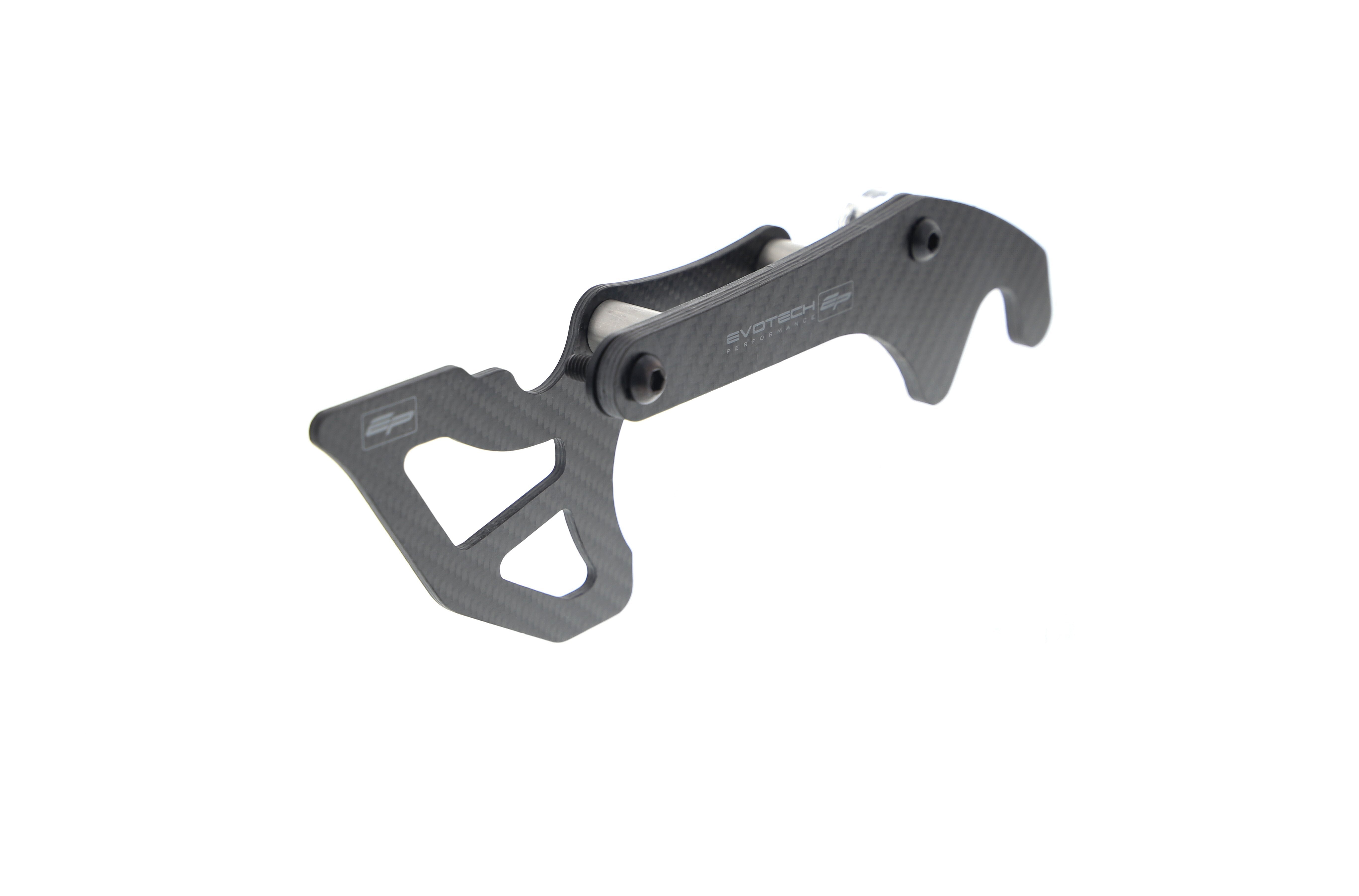 Evotech Carbon Fibre Toe Guard / GP Style Paddock Stand Plates - Yamaha YZF-R9 (2025+)