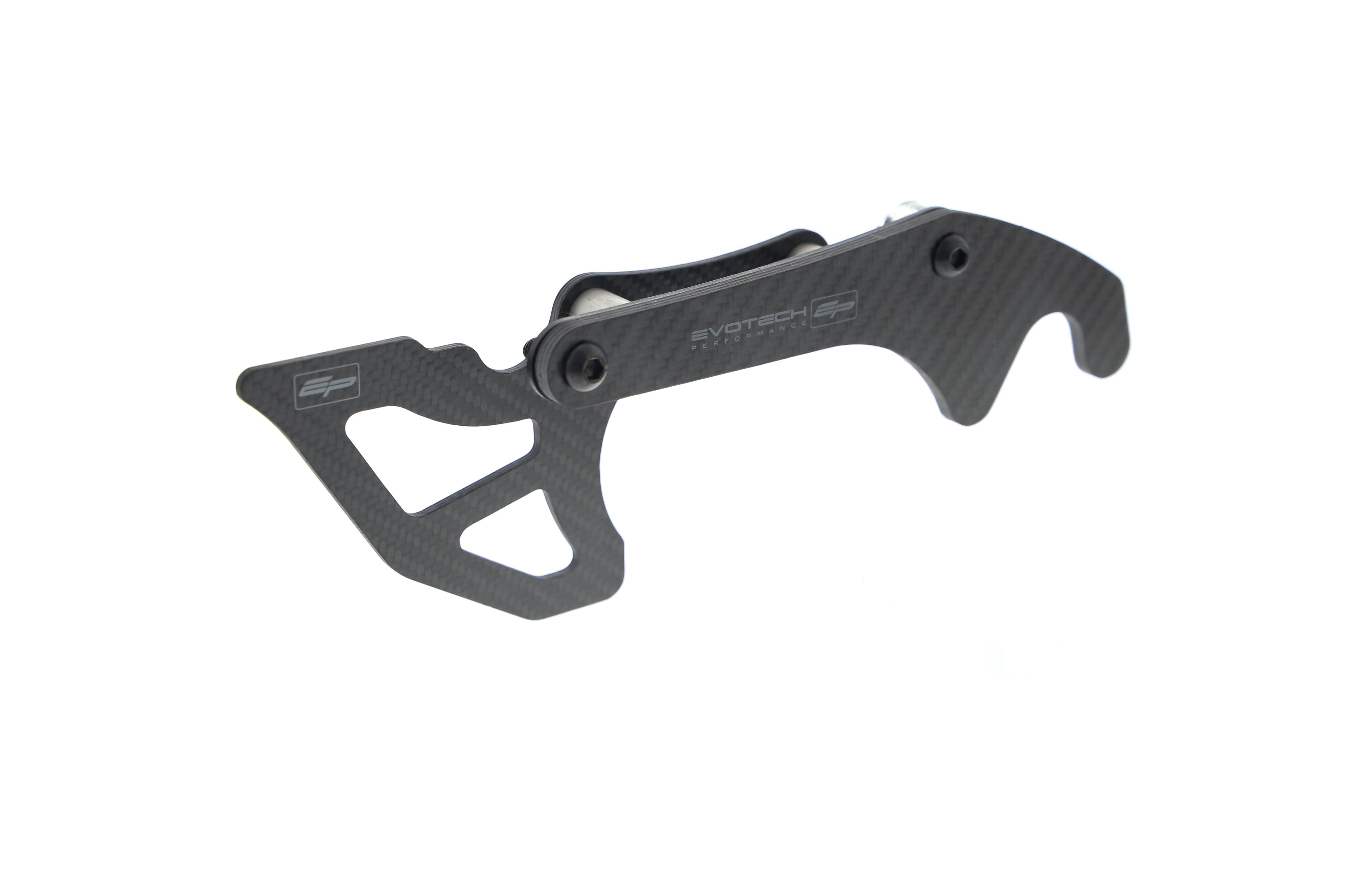 Evotech Carbon Fibre Toe Guard / GP Style Paddock Stand Plates - Yamaha YZF-R7 (2026+)
