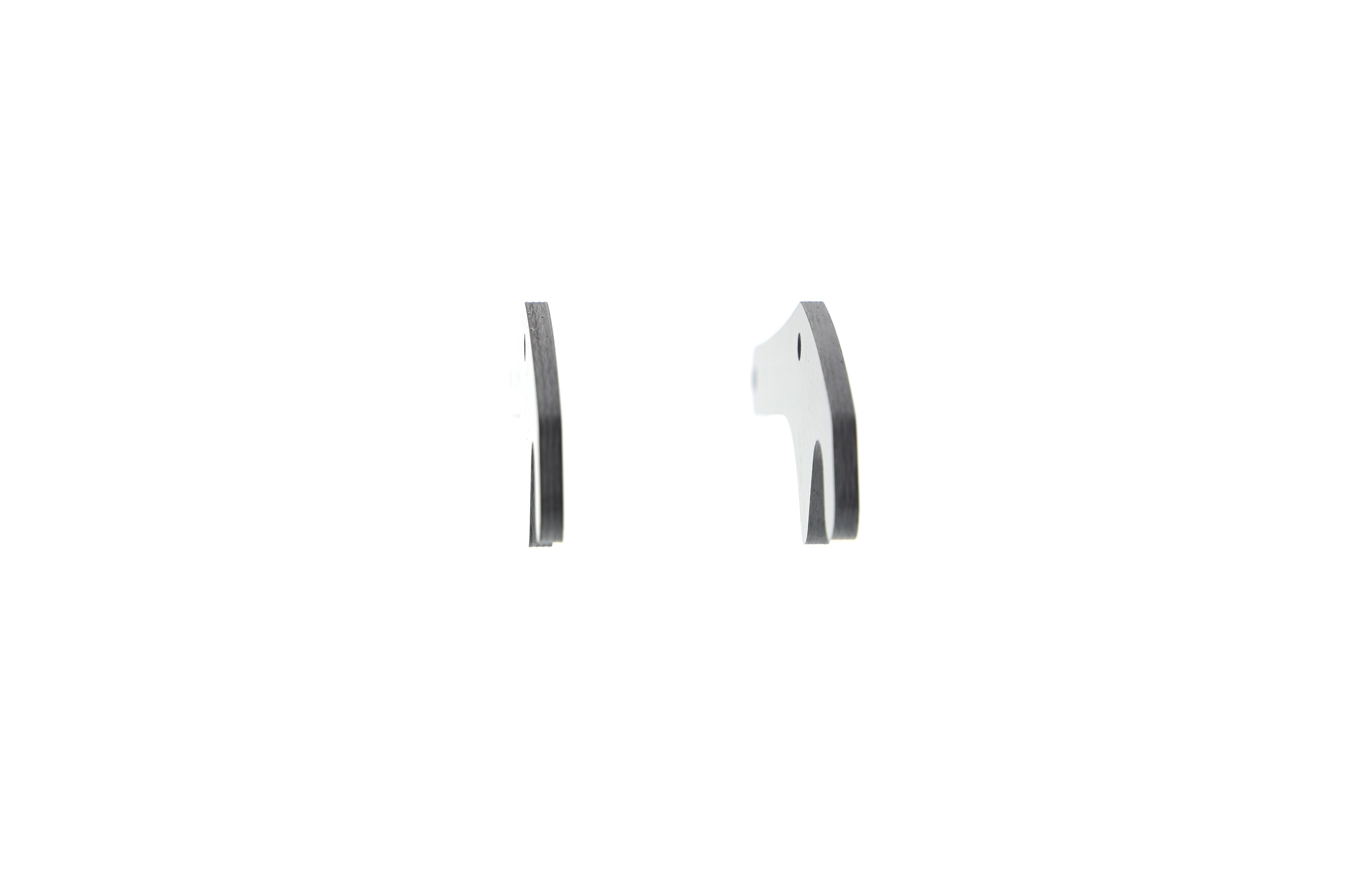 Evotech Carbon Fibre Paddock Stand Plates - Yamaha YZF-R7 (2026+)