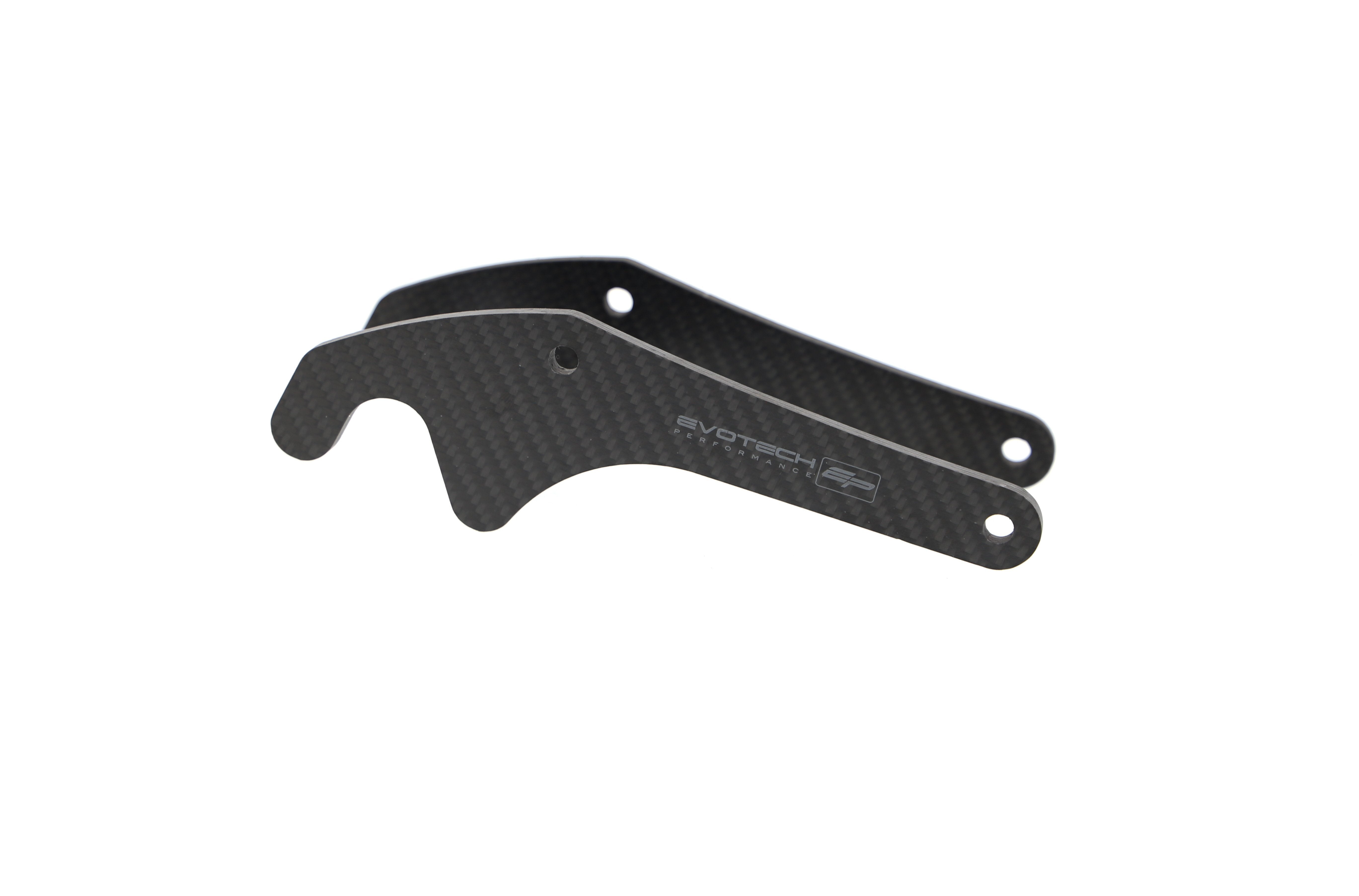 Evotech Carbon Fibre Paddock Stand Plates - Yamaha YZF-R7 (2026+)