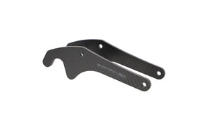 Evotech Carbon Fibre Paddock Stand Plates - Yamaha YZF-R7 (2026+)
