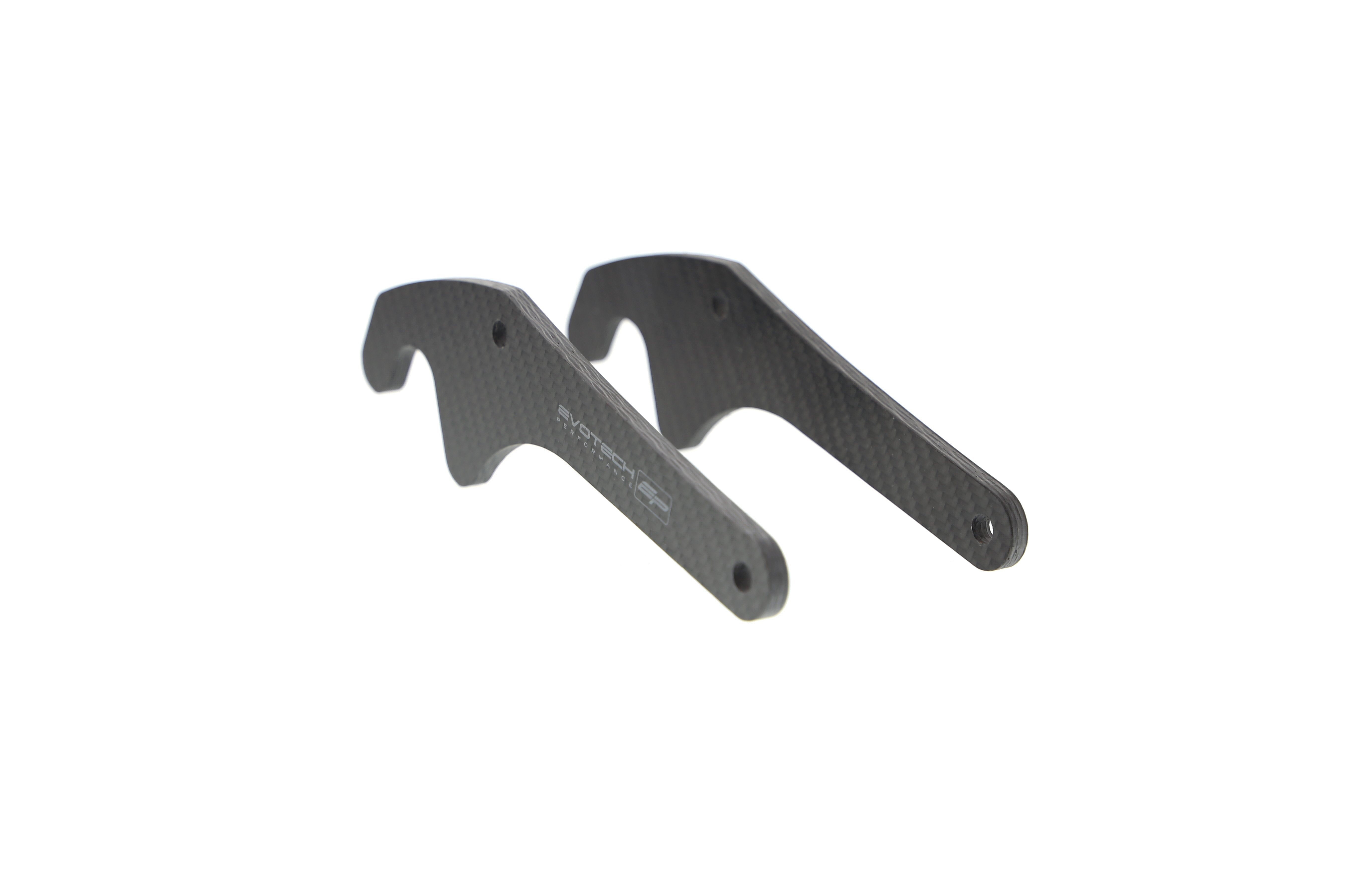 Evotech Carbon Fibre Paddock Stand Plates - Yamaha YZF-R7 (2026+)