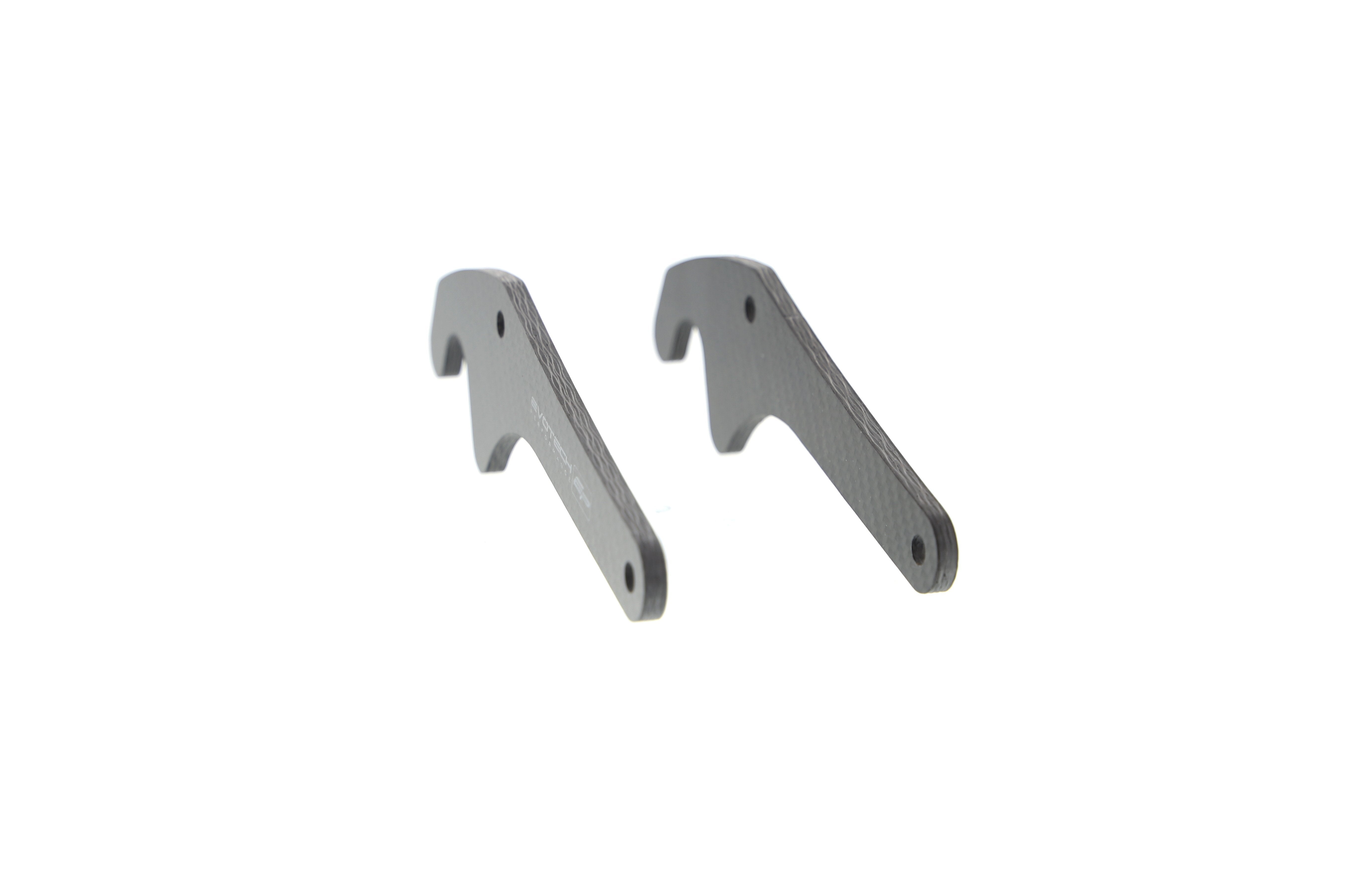Evotech Carbon Fibre Paddock Stand Plates - Yamaha YZF-R7 (2026+)