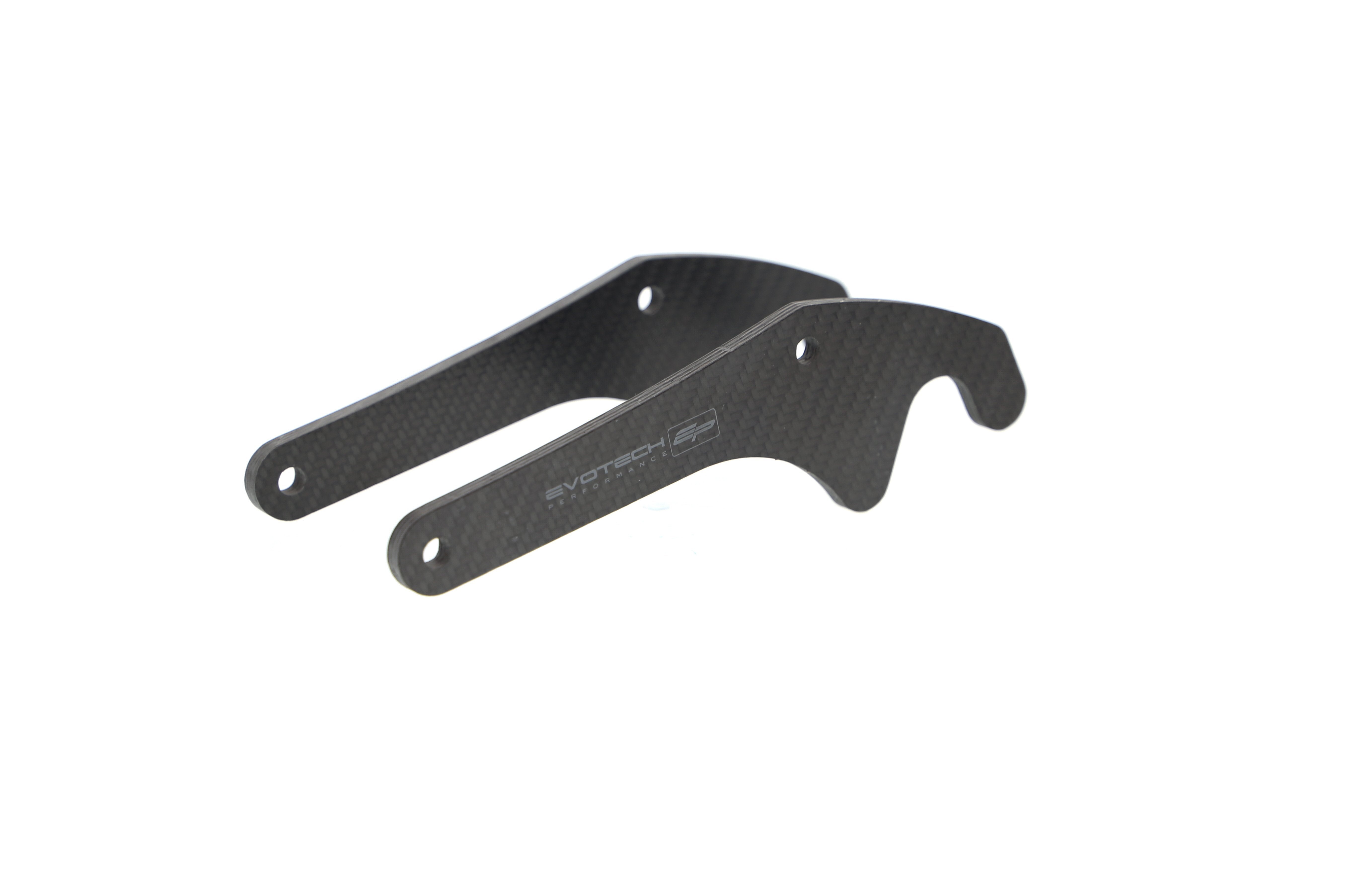 Evotech Carbon Fibre Paddock Stand Plates - Yamaha YZF-R7 (2026+)