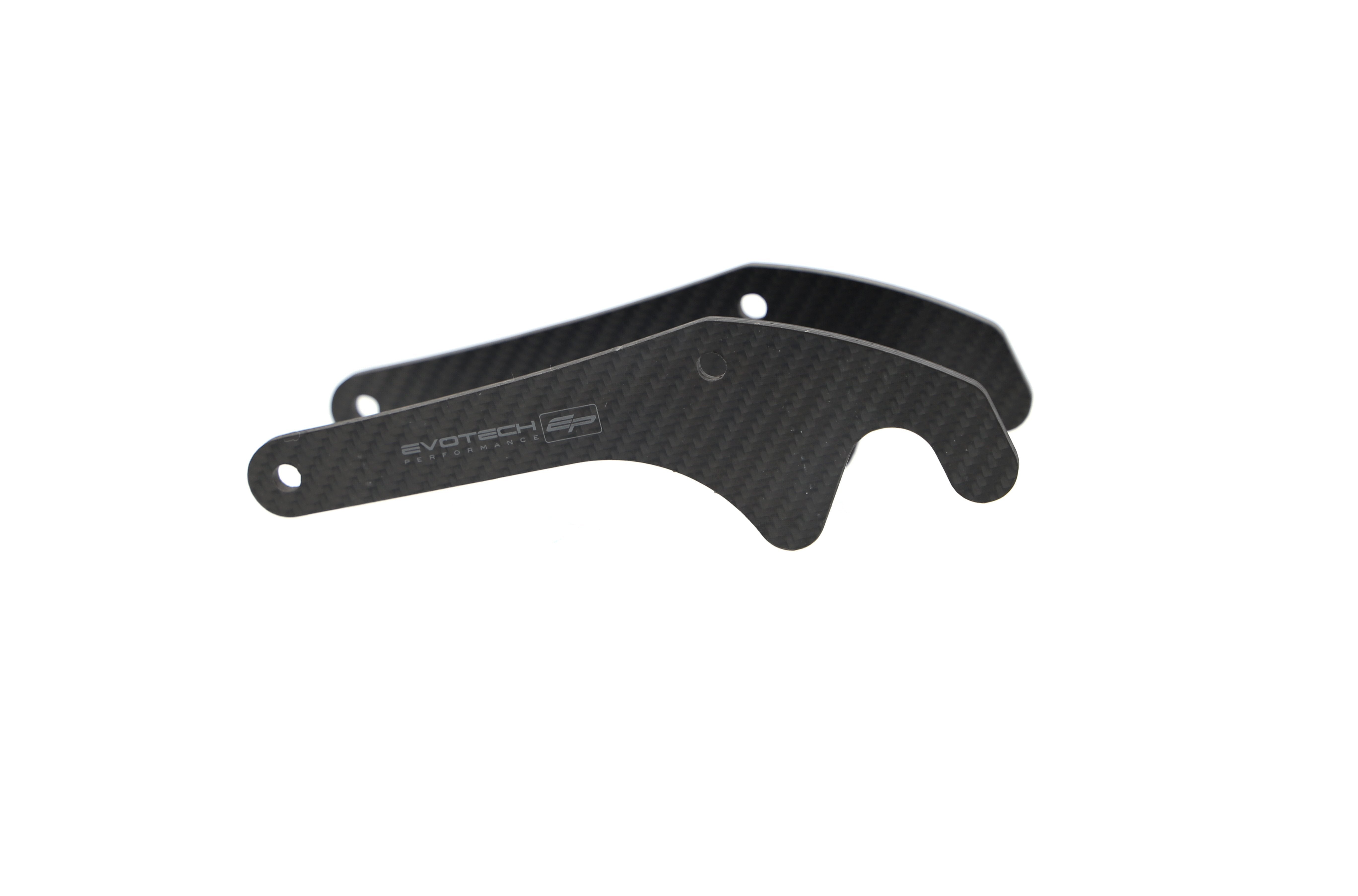Evotech Carbon Fibre Paddock Stand Plates - Yamaha YZF-R7 (2026+)