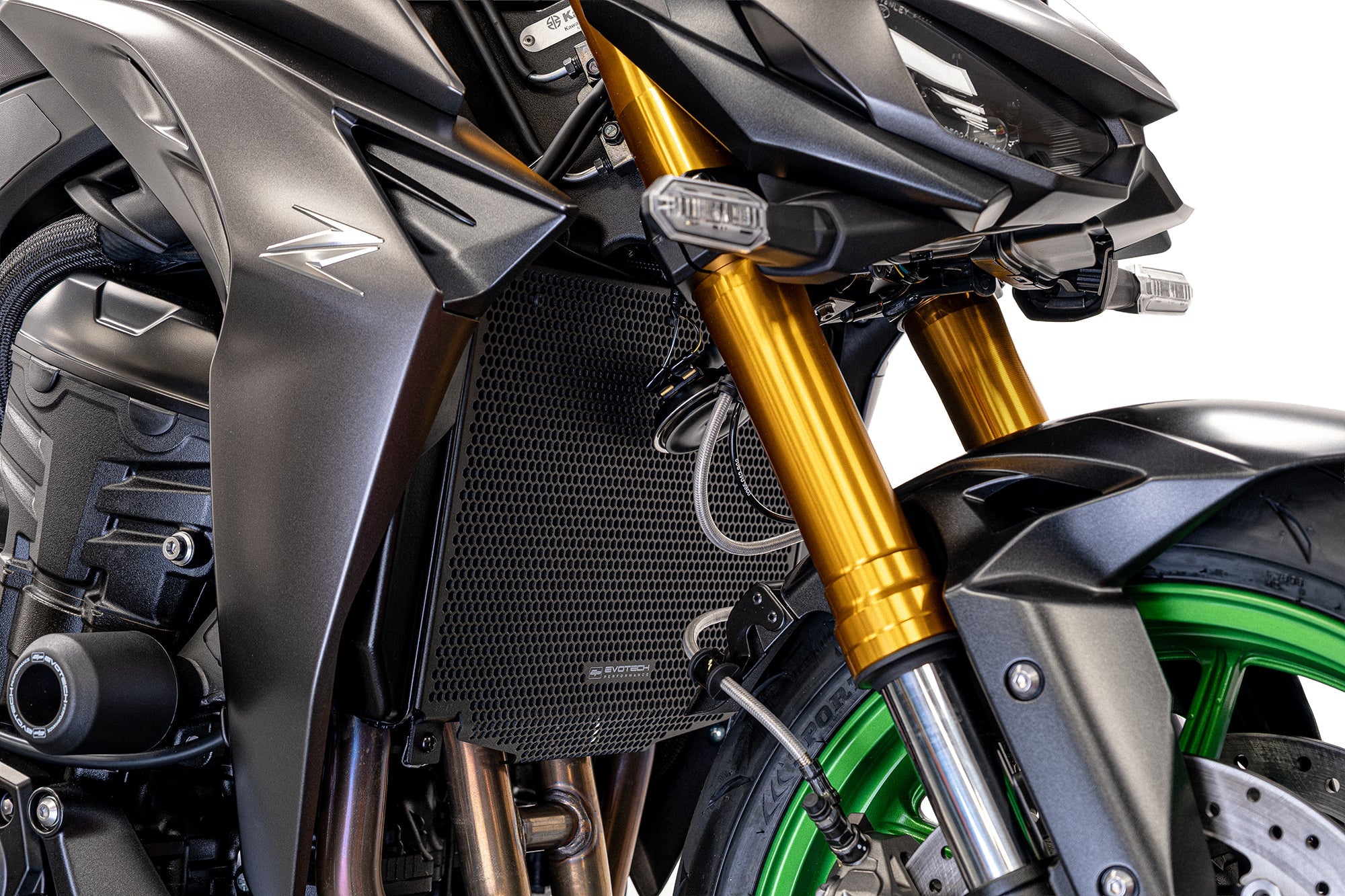 Evotech Radiator Guard - Kawasaki Z1100 (2026+)