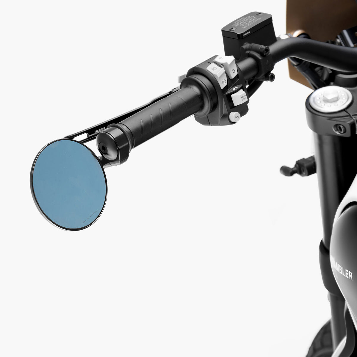 Rizoma O-Edge — End Mount / Ø 94,5 mm / E-Approved — BS299B