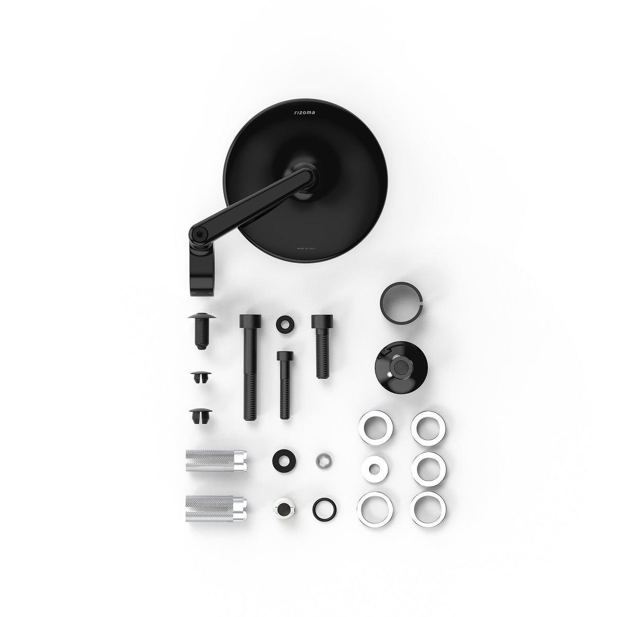 Rizoma O-Edge — End Mount / Ø 94,5 mm / E-Approved — BS299B
