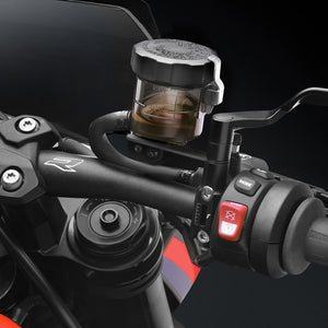 Rizoma Mounting kit for OEM front brake fluid reservoir — with Side Mount mirrors — CT462B