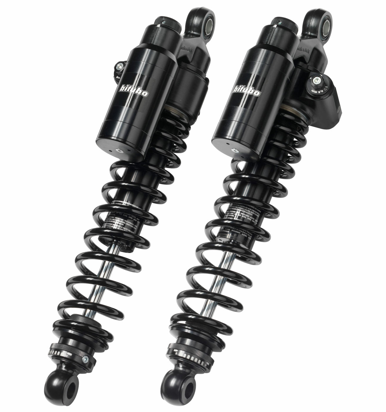 WMTA2V2 - Rear Twin Shocks - Black Spring