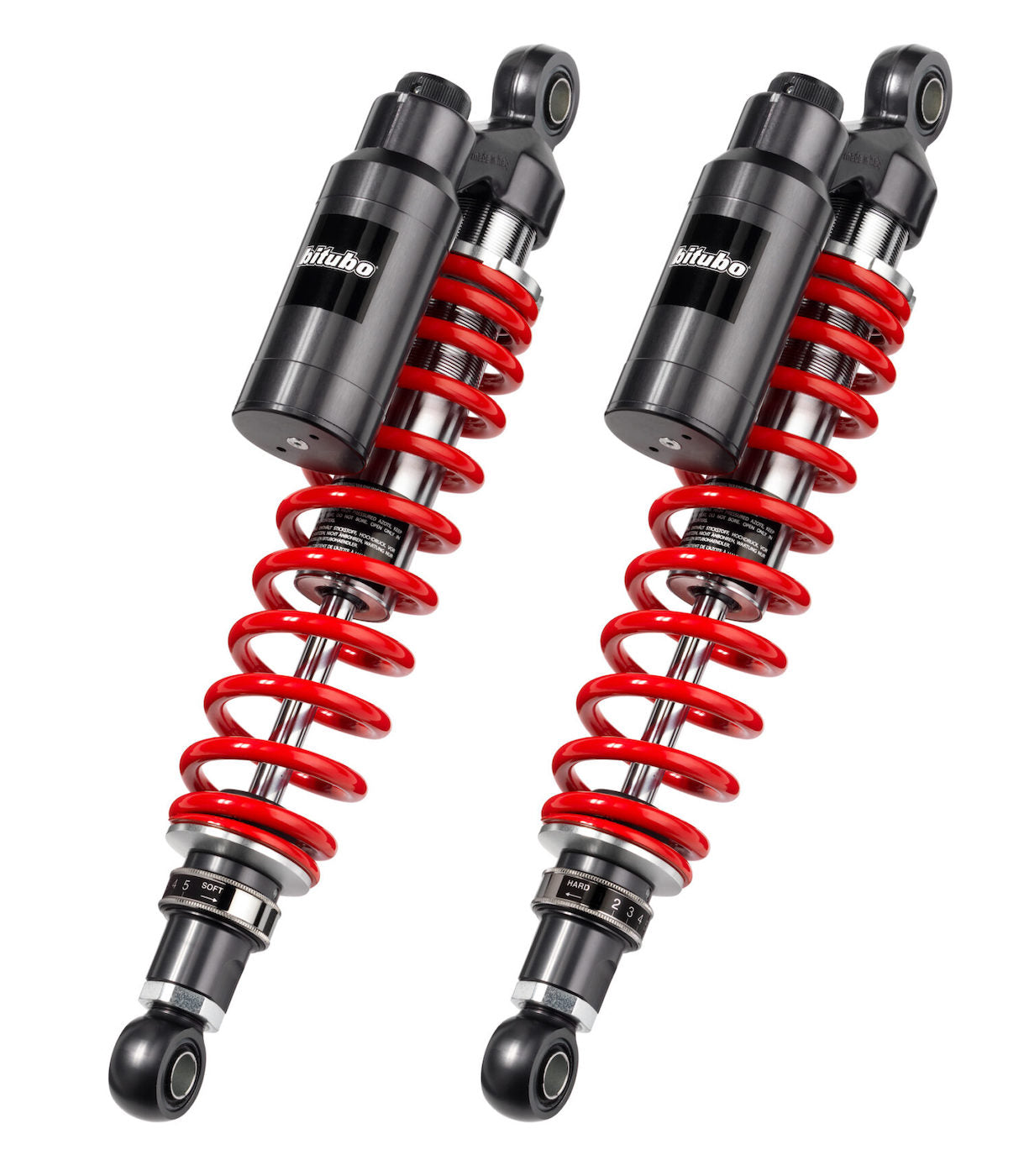 WMT71 - Rear Twin Shocks - Red Spring
