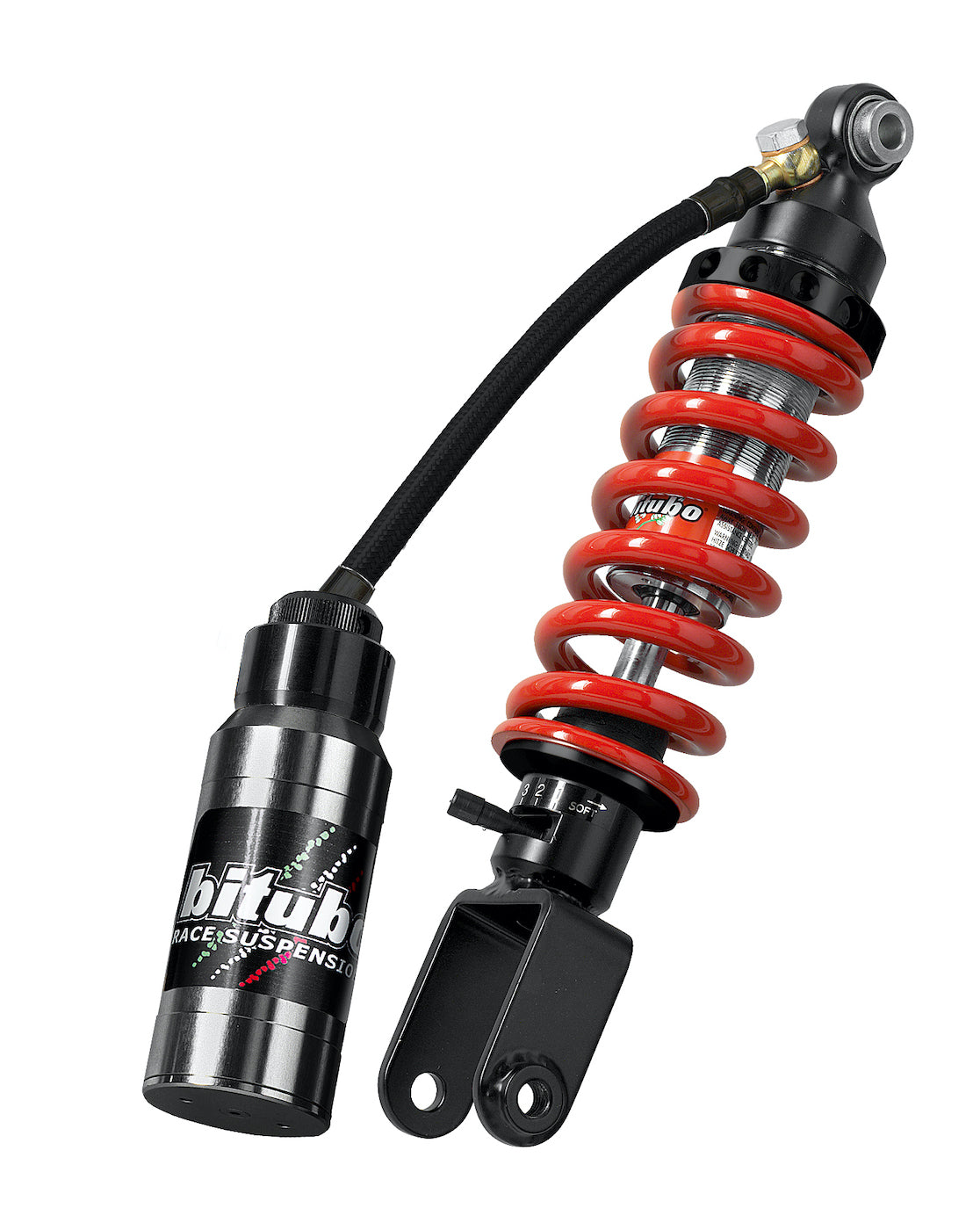 WZM01 - Rear Mono Shock - Red Spring