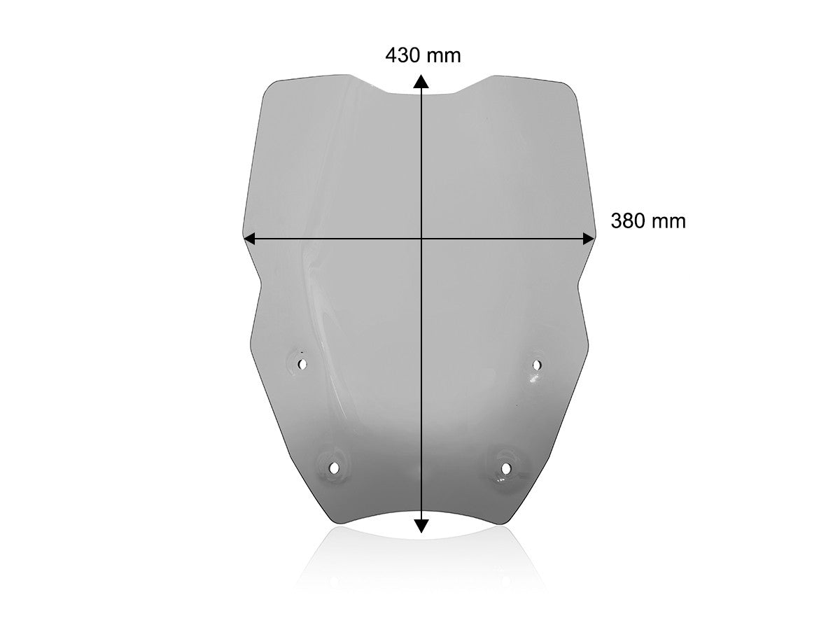CUP26 - TOURING WINDSHIELD BMW R1300 GS MY23-24 WITH RADAR