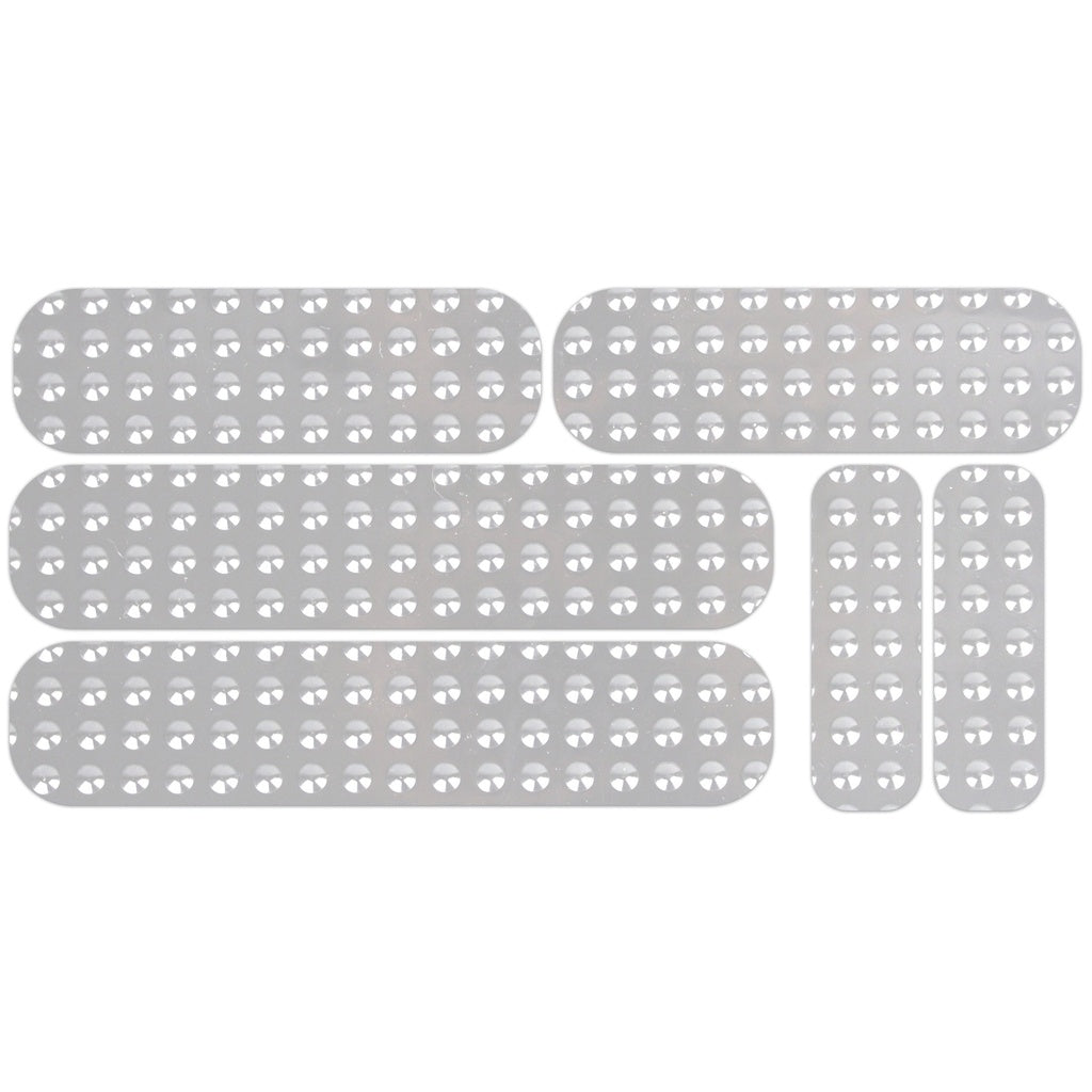 Eazi-Grip EVO Universal Mini Strip Tank Grips, clear